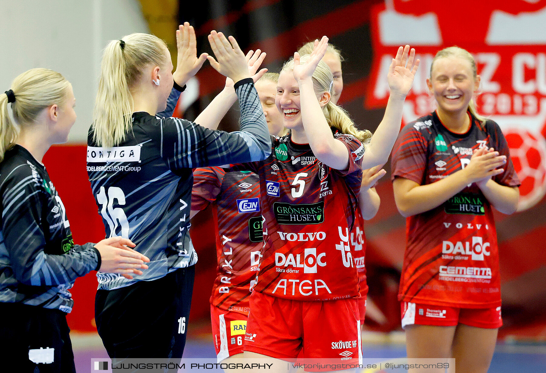 Annliz Cup Superelit Hellerup IK-Skövde HF 17-30,dam,Skövde Idrottshall,Skövde,Sverige,Handboll,,2023,323499