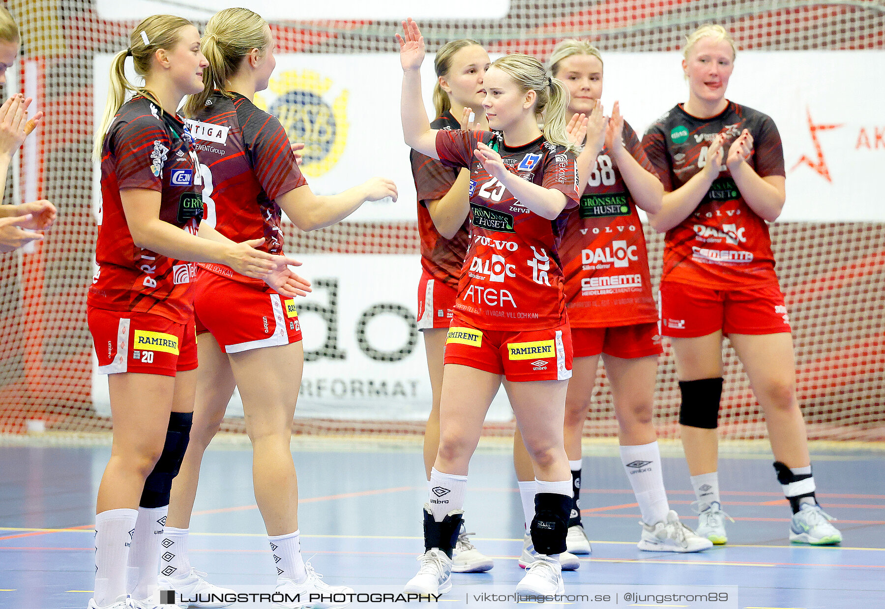 Annliz Cup Superelit Hellerup IK-Skövde HF 17-30,dam,Skövde Idrottshall,Skövde,Sverige,Handboll,,2023,323507