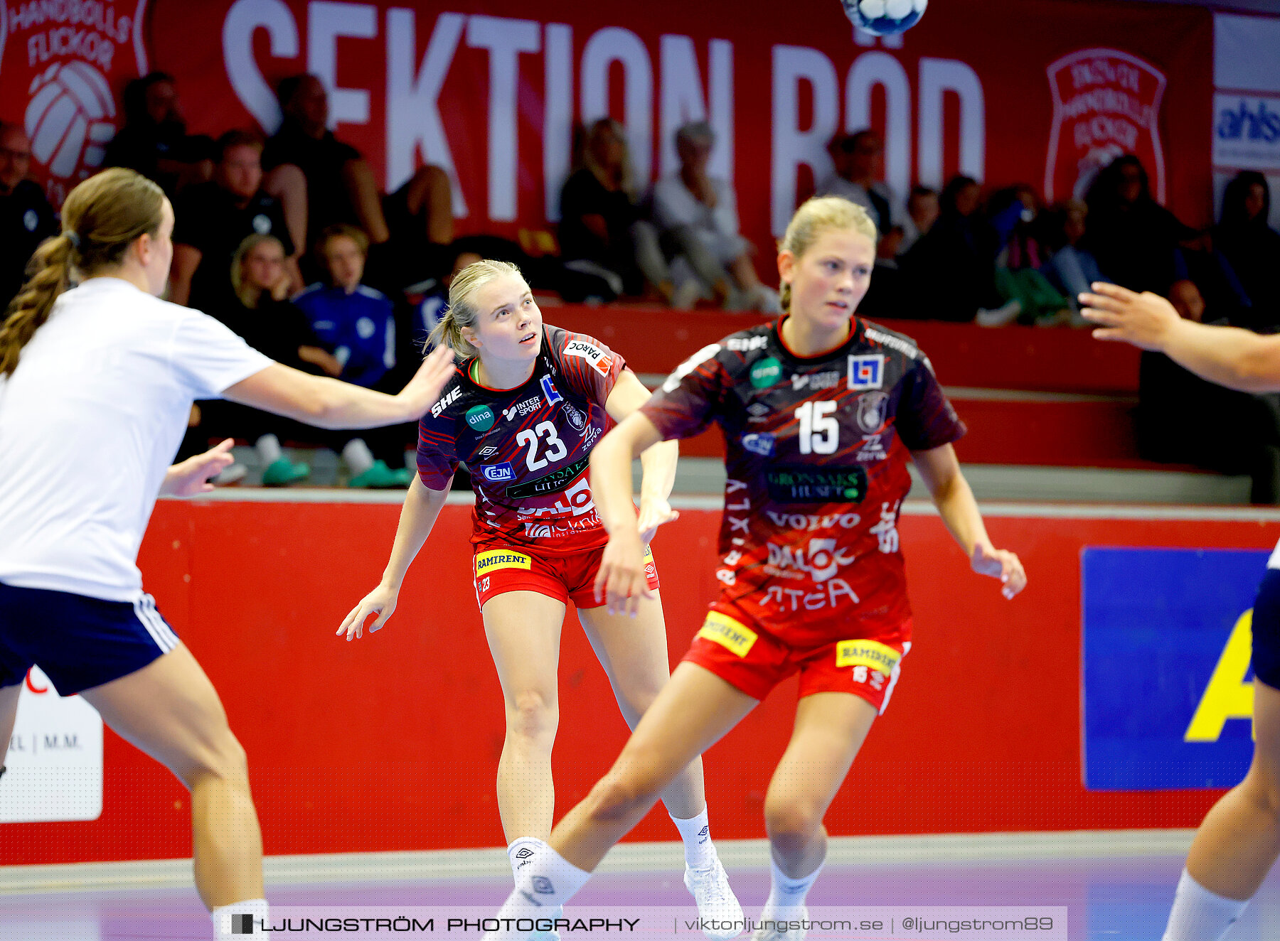 Annliz Cup Superelit Hellerup IK-Skövde HF 17-30,dam,Skövde Idrottshall,Skövde,Sverige,Handboll,,2023,323518