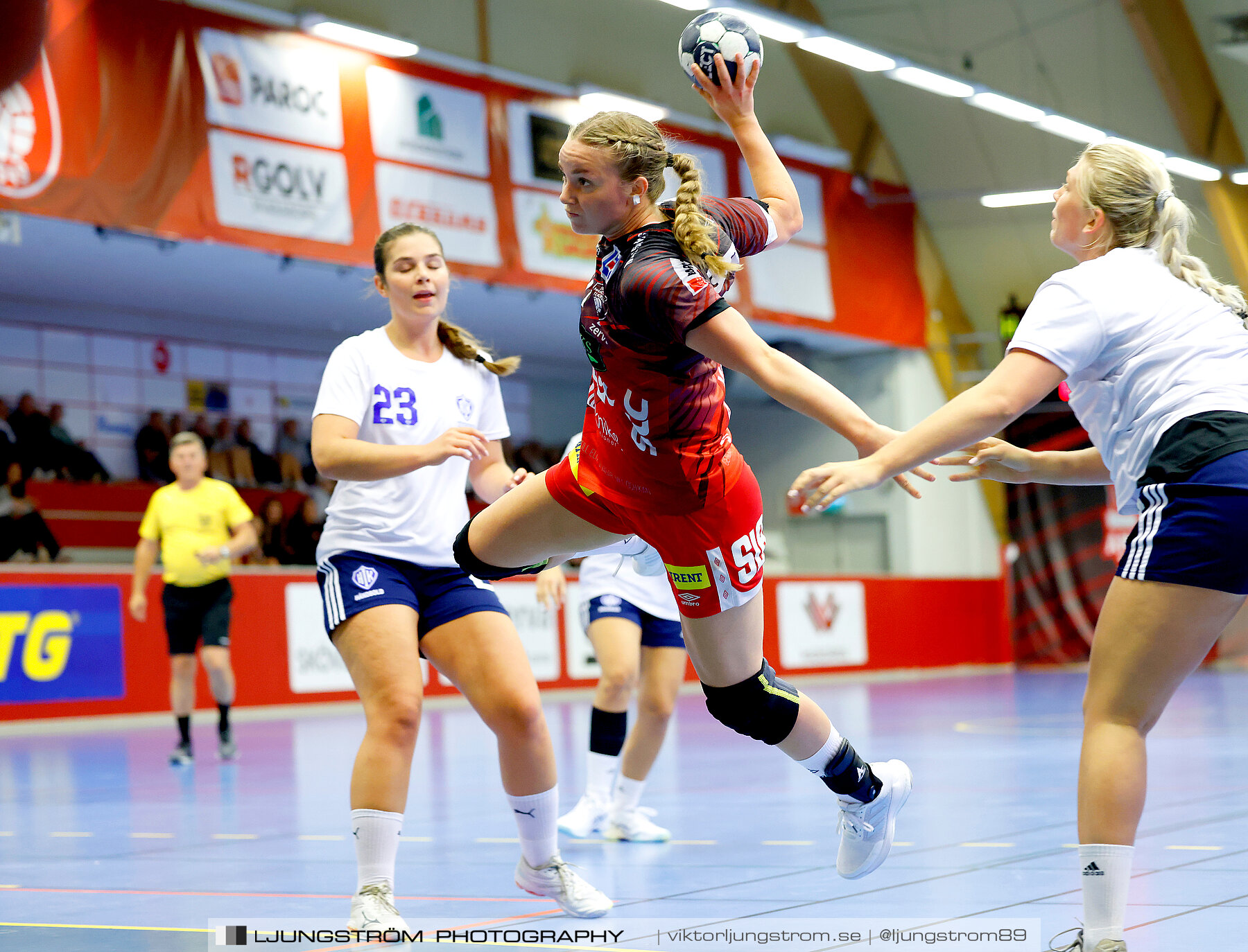 Annliz Cup Superelit Hellerup IK-Skövde HF 17-30,dam,Skövde Idrottshall,Skövde,Sverige,Handboll,,2023,323975