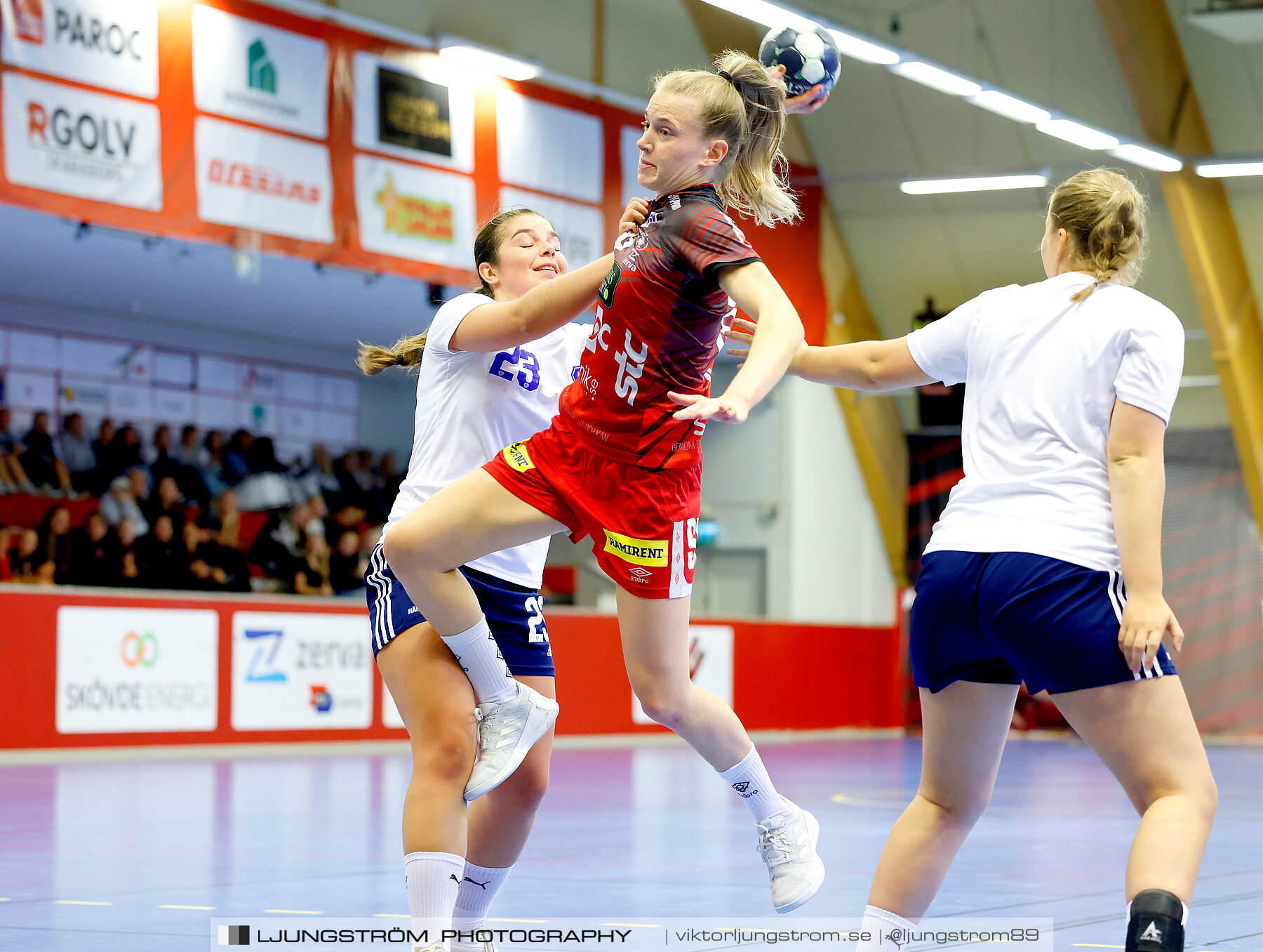 Annliz Cup Superelit Hellerup IK-Skövde HF 17-30,dam,Skövde Idrottshall,Skövde,Sverige,Handboll,,2023,323984