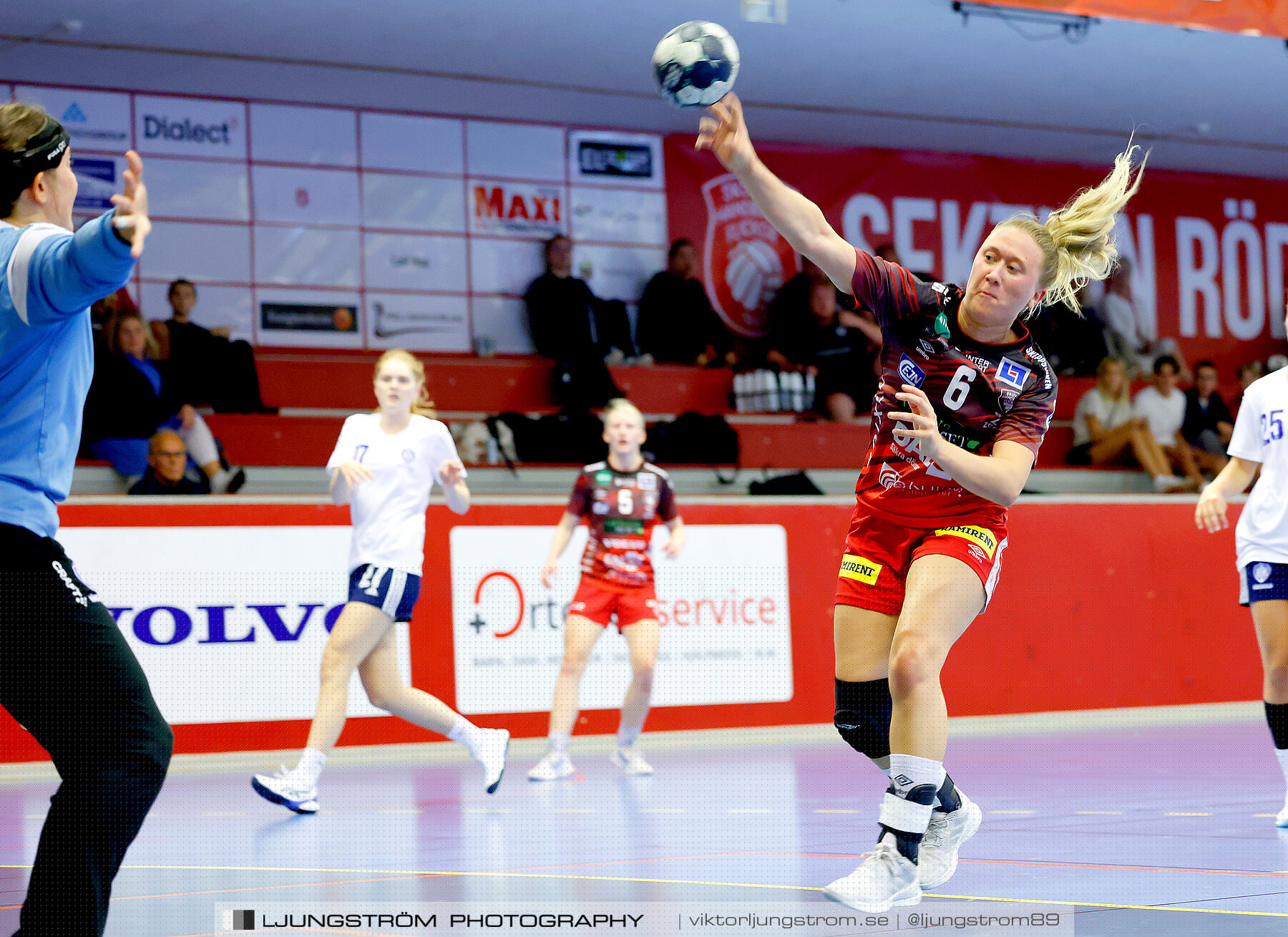 Annliz Cup Superelit Hellerup IK-Skövde HF 17-30,dam,Skövde Idrottshall,Skövde,Sverige,Handboll,,2023,323992