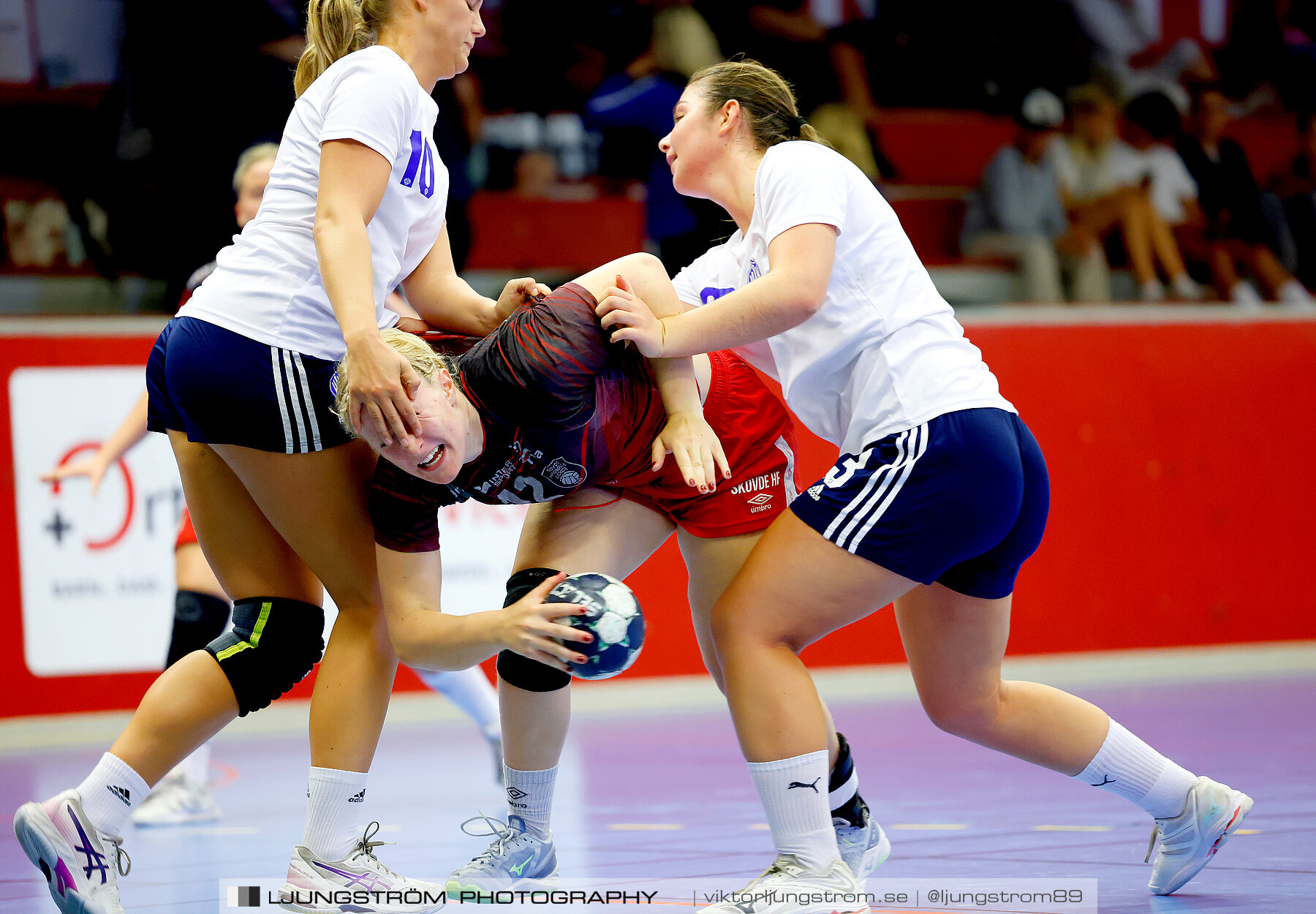 Annliz Cup Superelit Hellerup IK-Skövde HF 17-30,dam,Skövde Idrottshall,Skövde,Sverige,Handboll,,2023,324019