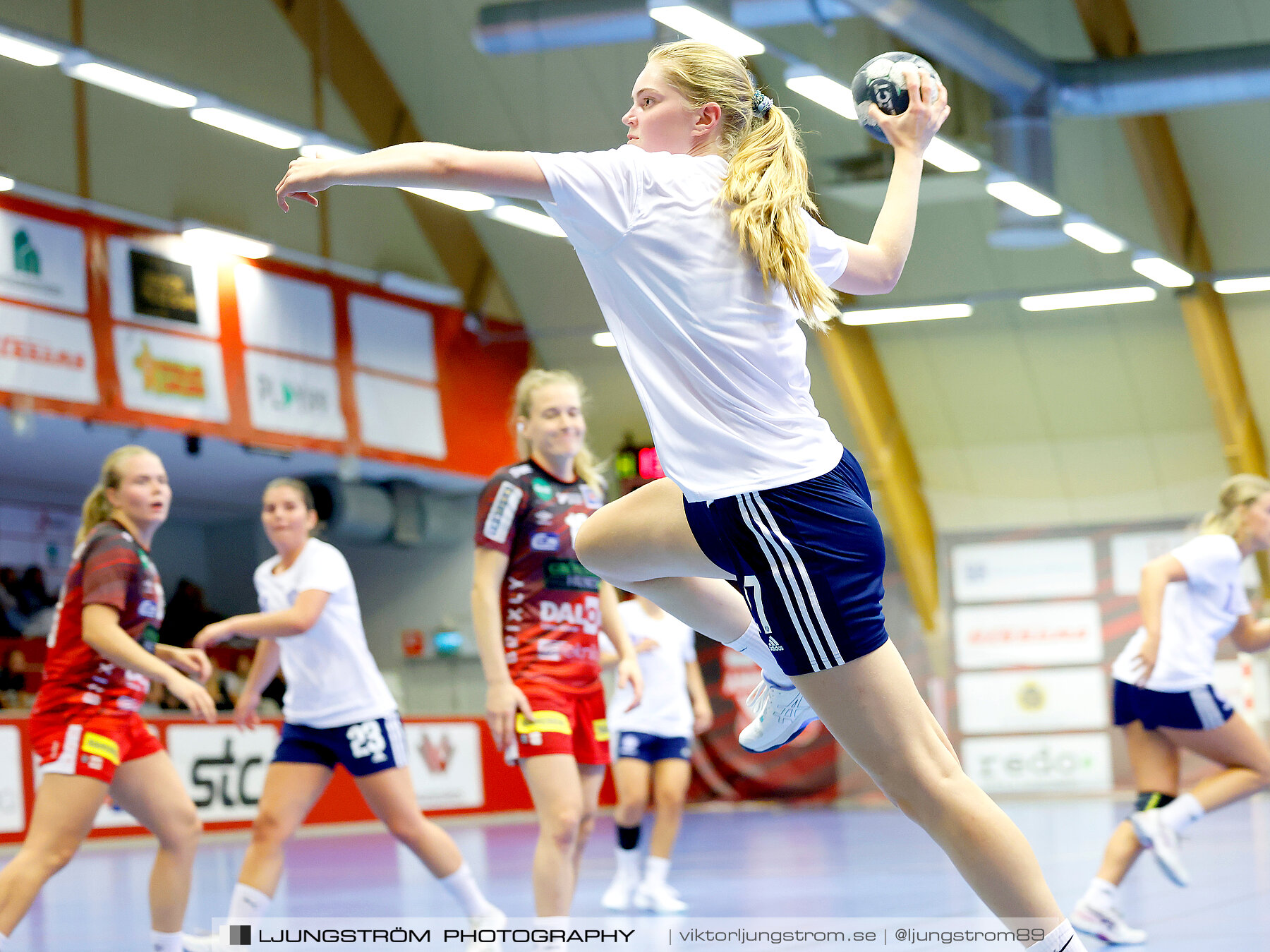 Annliz Cup Superelit Hellerup IK-Skövde HF 17-30,dam,Skövde Idrottshall,Skövde,Sverige,Handboll,,2023,324075