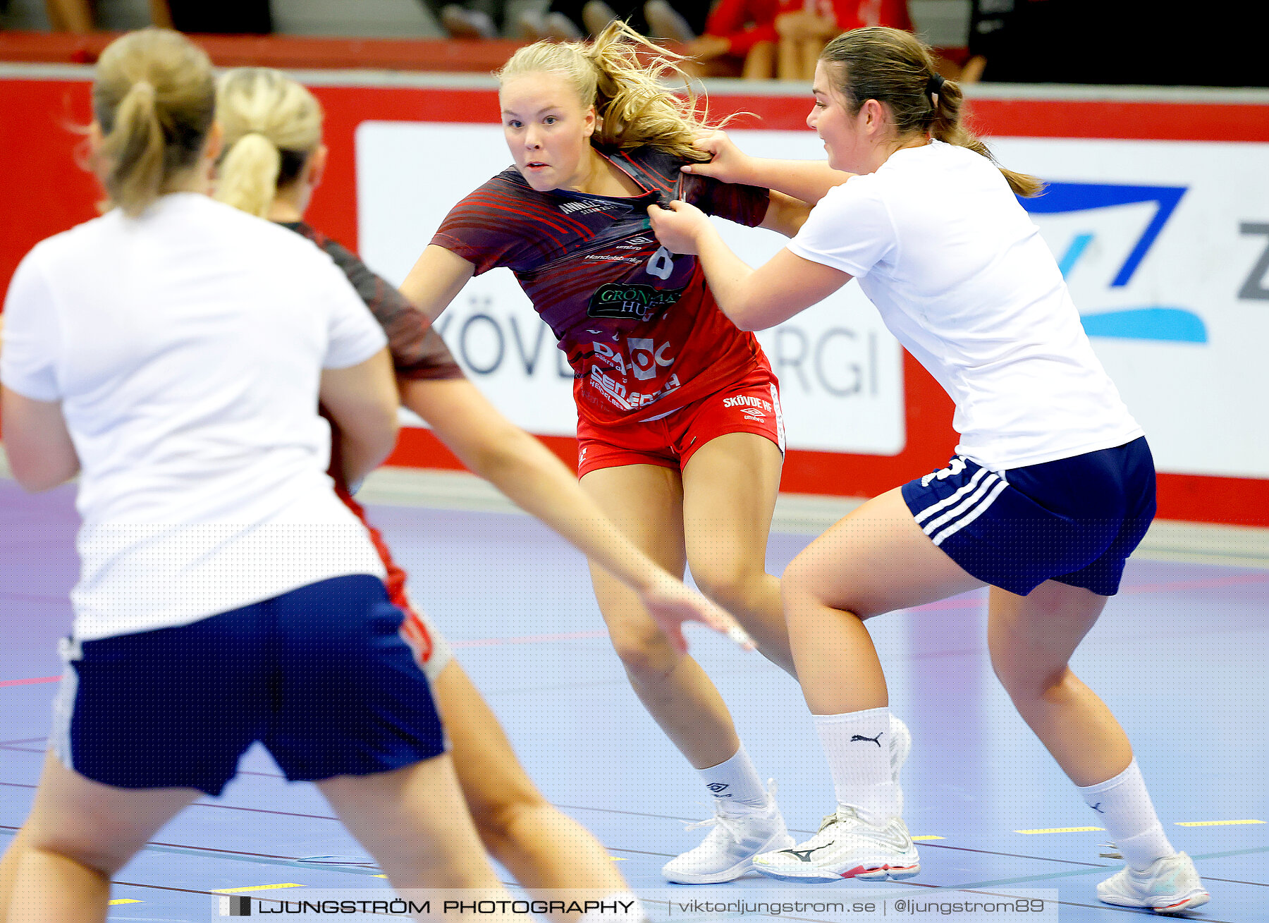 Annliz Cup Superelit Hellerup IK-Skövde HF 17-30,dam,Skövde Idrottshall,Skövde,Sverige,Handboll,,2023,324087