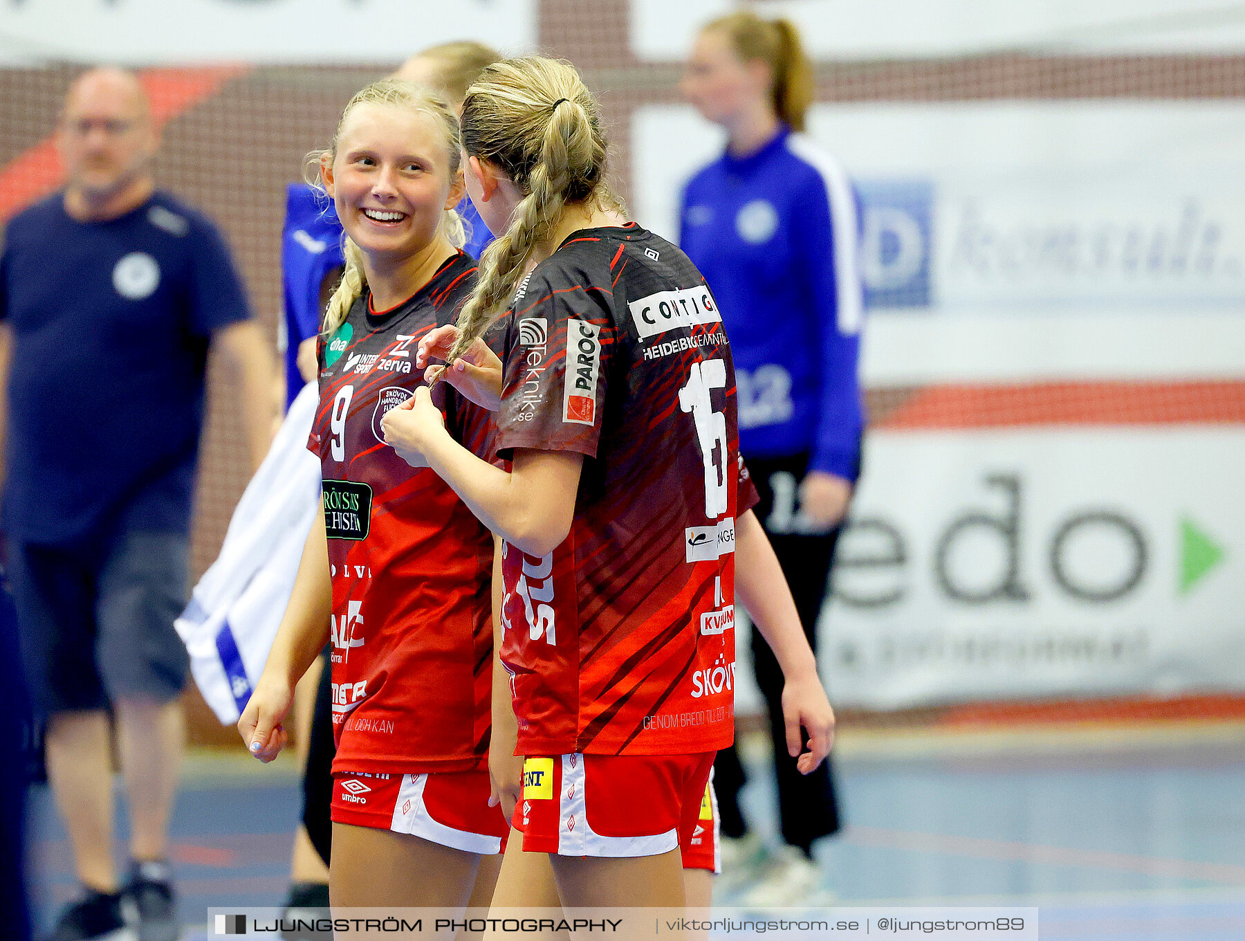 Annliz Cup Superelit Hellerup IK-Skövde HF 17-30,dam,Skövde Idrottshall,Skövde,Sverige,Handboll,,2023,324126