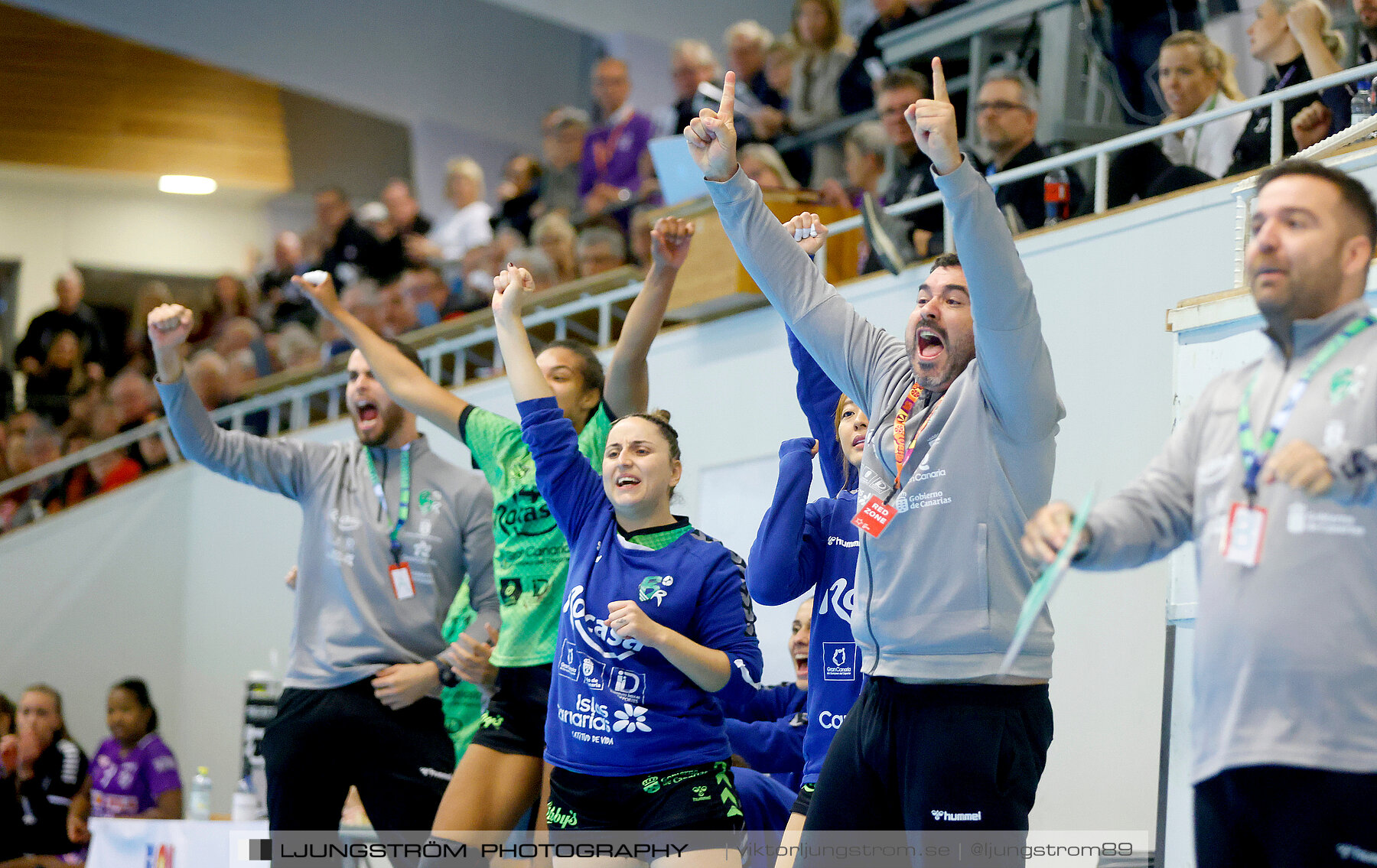 EHF European Cup Skara HF-Rocasa Gran Canaria 25-27,dam,Skara Idrottshall,Skara,Sverige,Handboll,,2021,324364