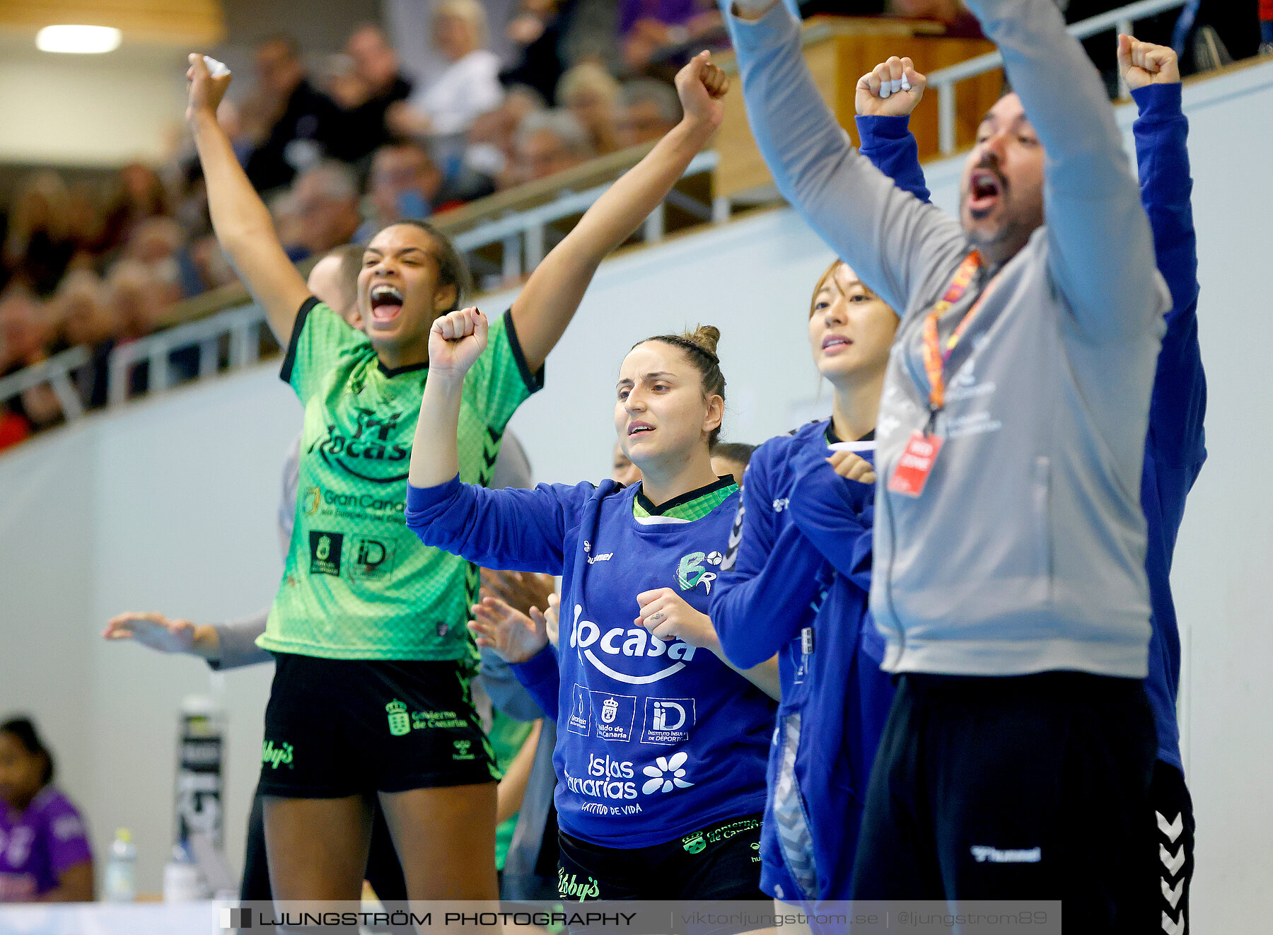 EHF European Cup Skara HF-Rocasa Gran Canaria 25-27,dam,Skara Idrottshall,Skara,Sverige,Handboll,,2021,324365