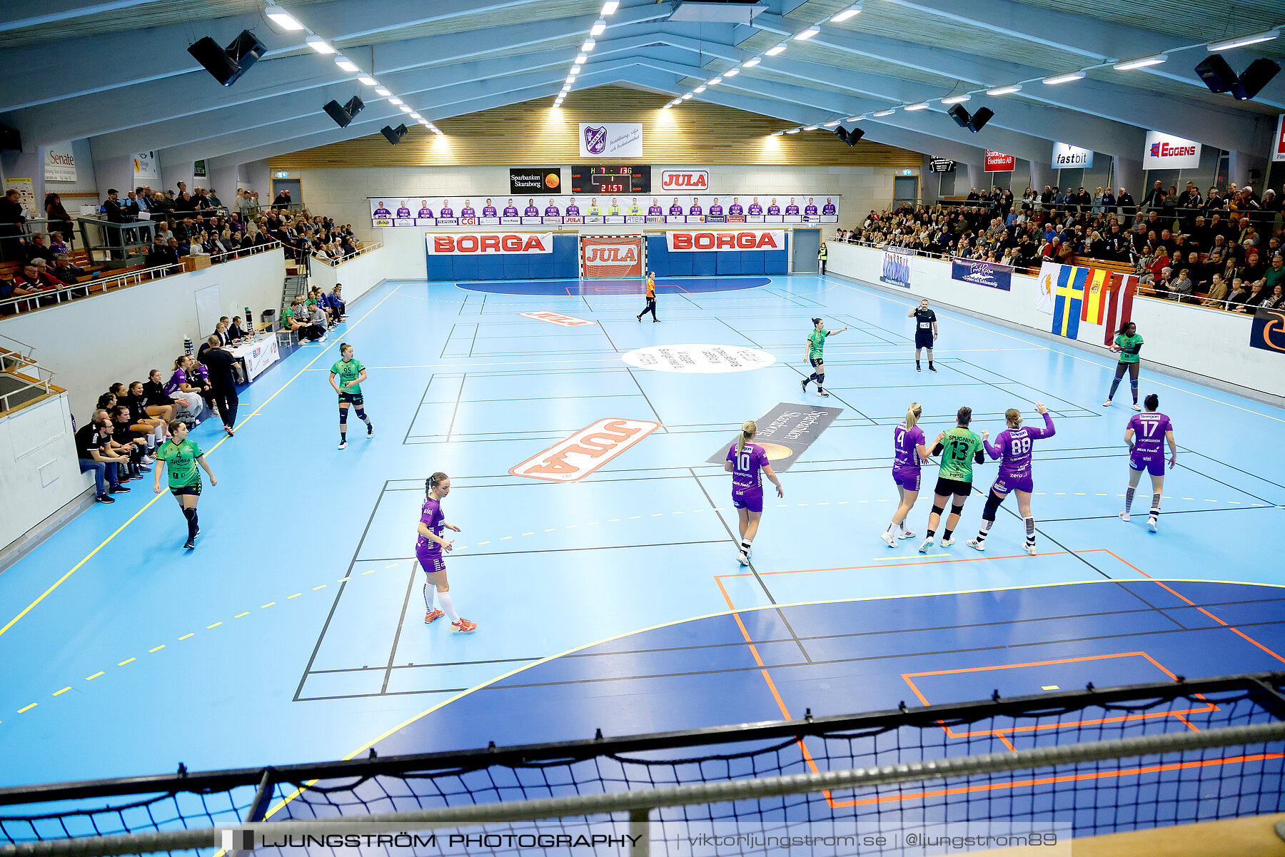 EHF European Cup Skara HF-Rocasa Gran Canaria 25-27,dam,Skara Idrottshall,Skara,Sverige,Handboll,,2021,324383