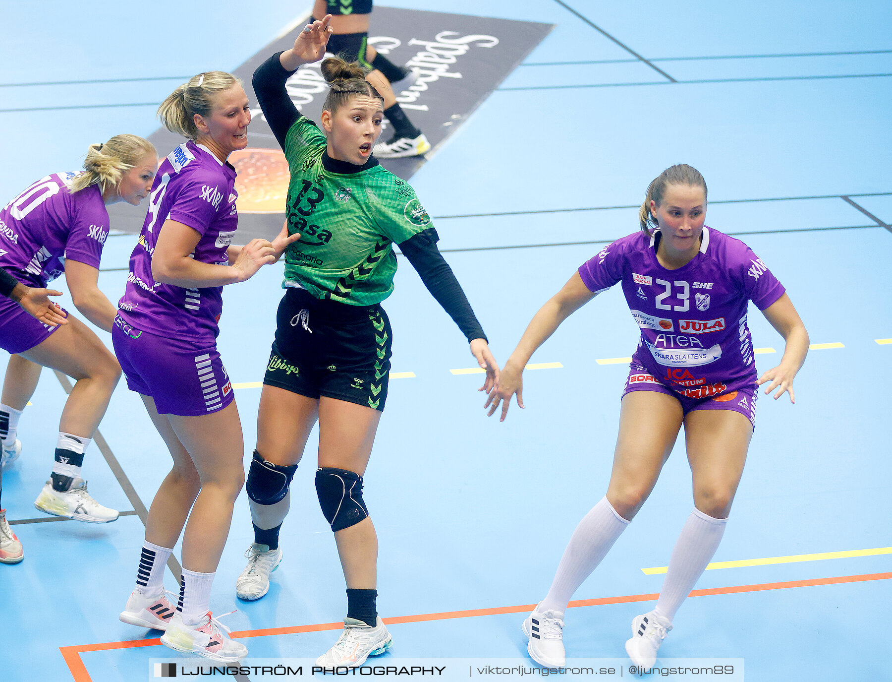 EHF European Cup Skara HF-Rocasa Gran Canaria 25-27,dam,Skara Idrottshall,Skara,Sverige,Handboll,,2021,324398