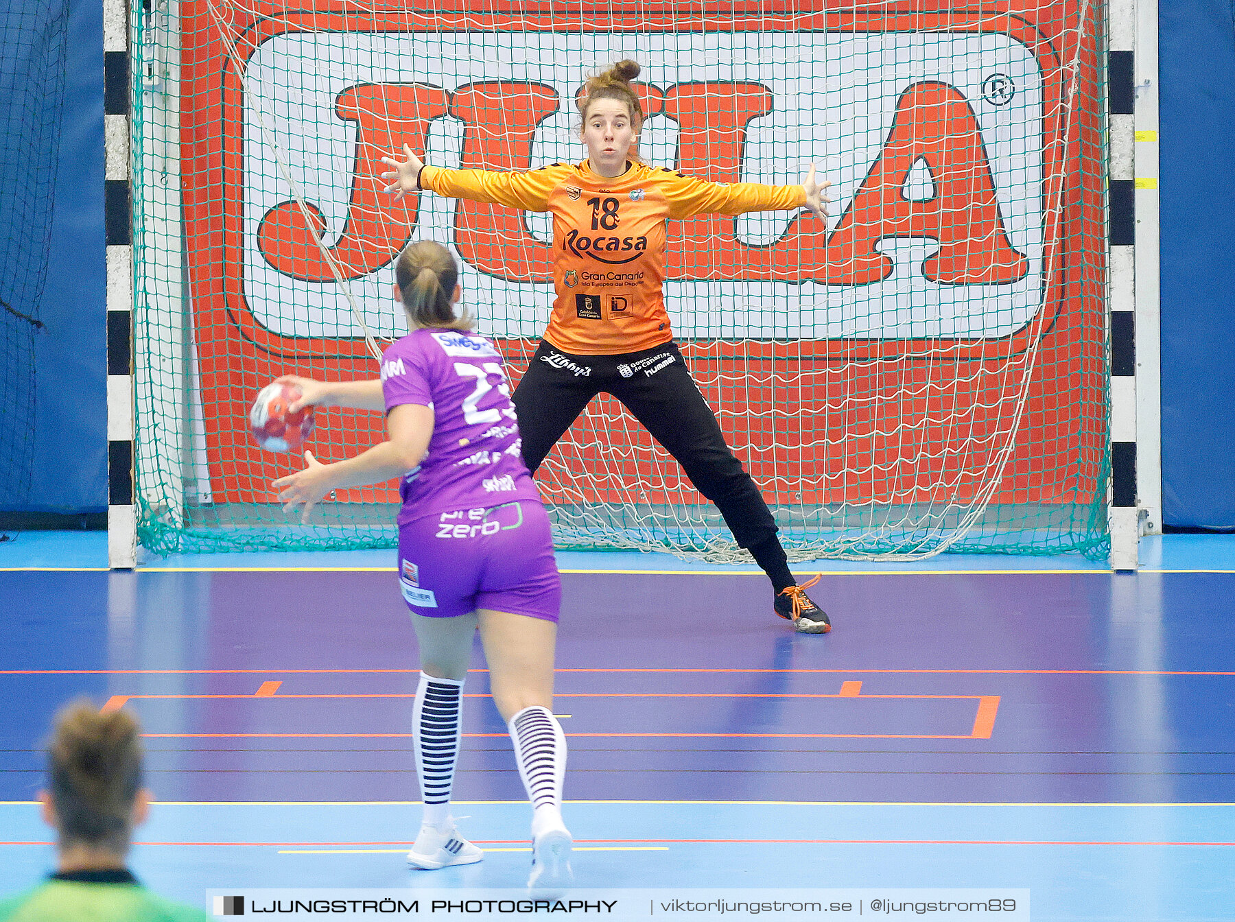 EHF European Cup Skara HF-Rocasa Gran Canaria 25-27,dam,Skara Idrottshall,Skara,Sverige,Handboll,,2021,324424