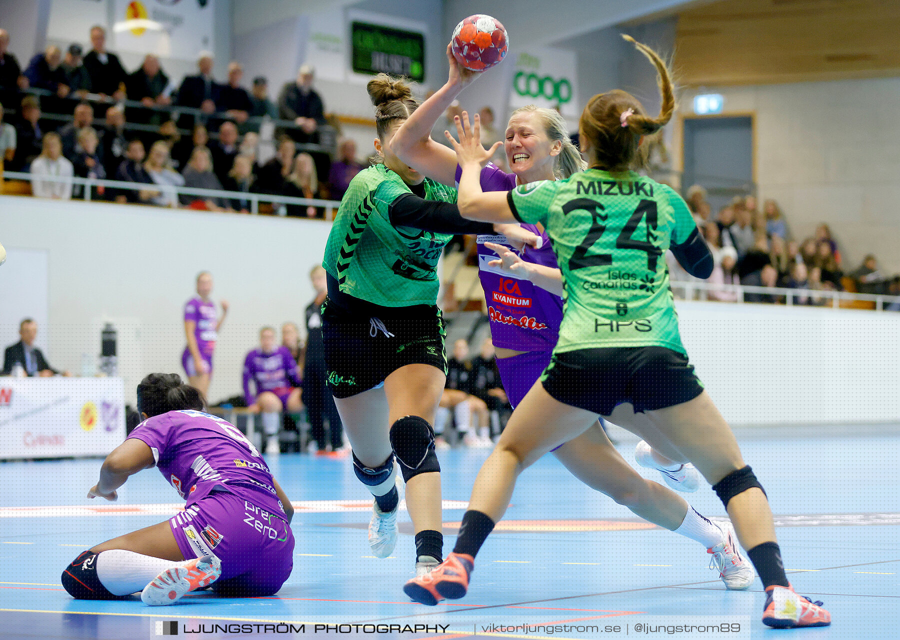 EHF European Cup Skara HF-Rocasa Gran Canaria 25-27,dam,Skara Idrottshall,Skara,Sverige,Handboll,,2021,324468