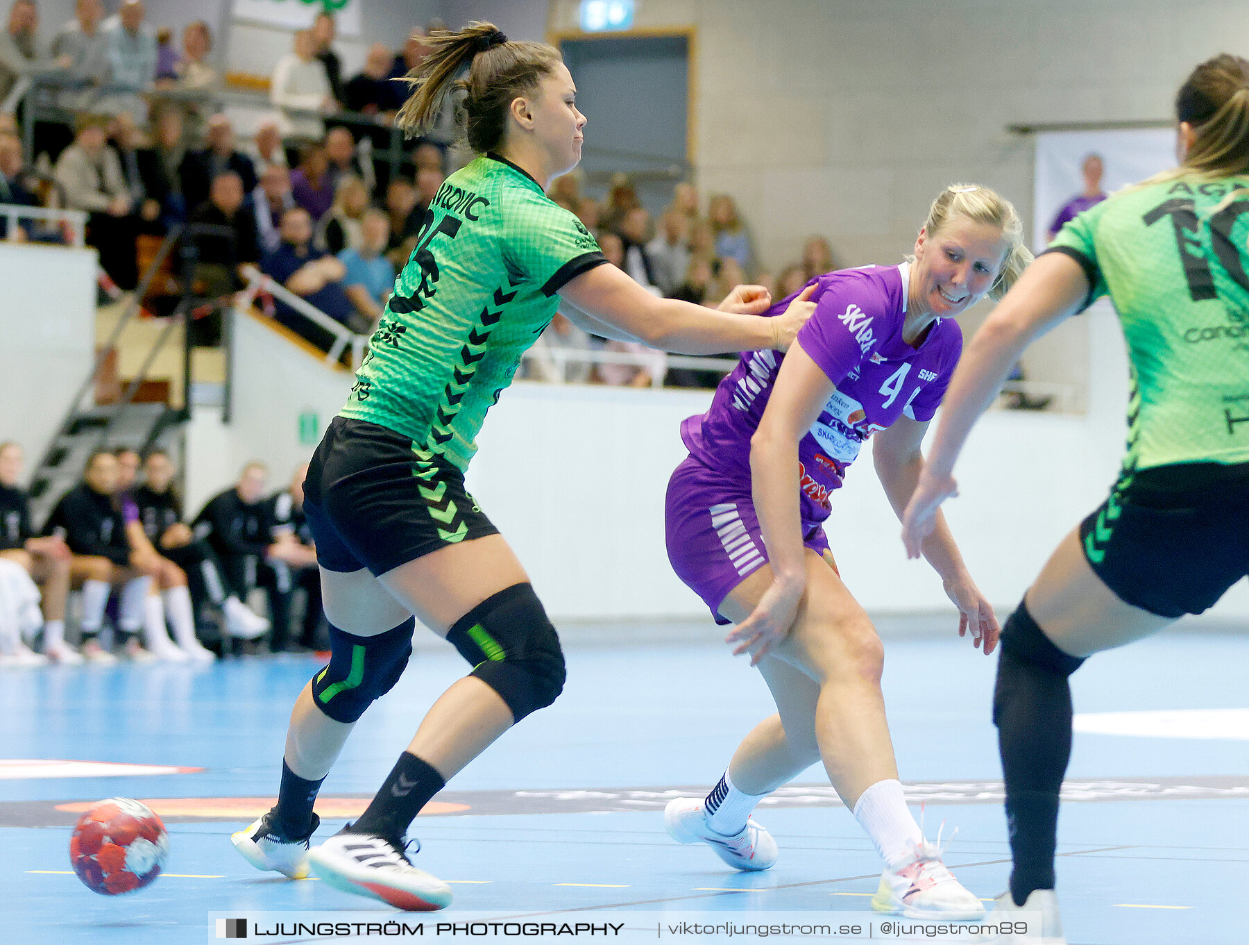 EHF European Cup Skara HF-Rocasa Gran Canaria 25-27,dam,Skara Idrottshall,Skara,Sverige,Handboll,,2021,324484