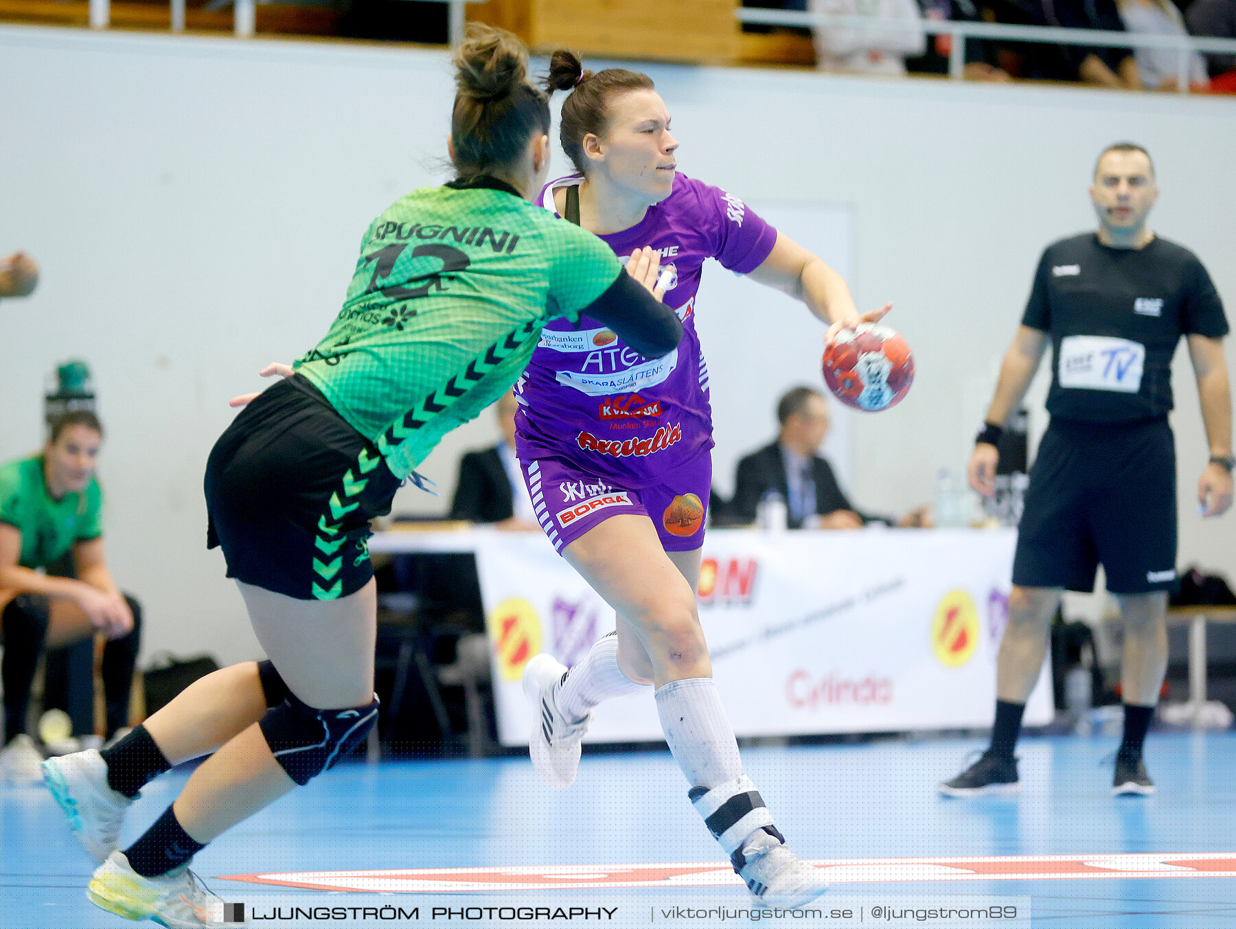 EHF European Cup Skara HF-Rocasa Gran Canaria 25-27,dam,Skara Idrottshall,Skara,Sverige,Handboll,,2021,324492