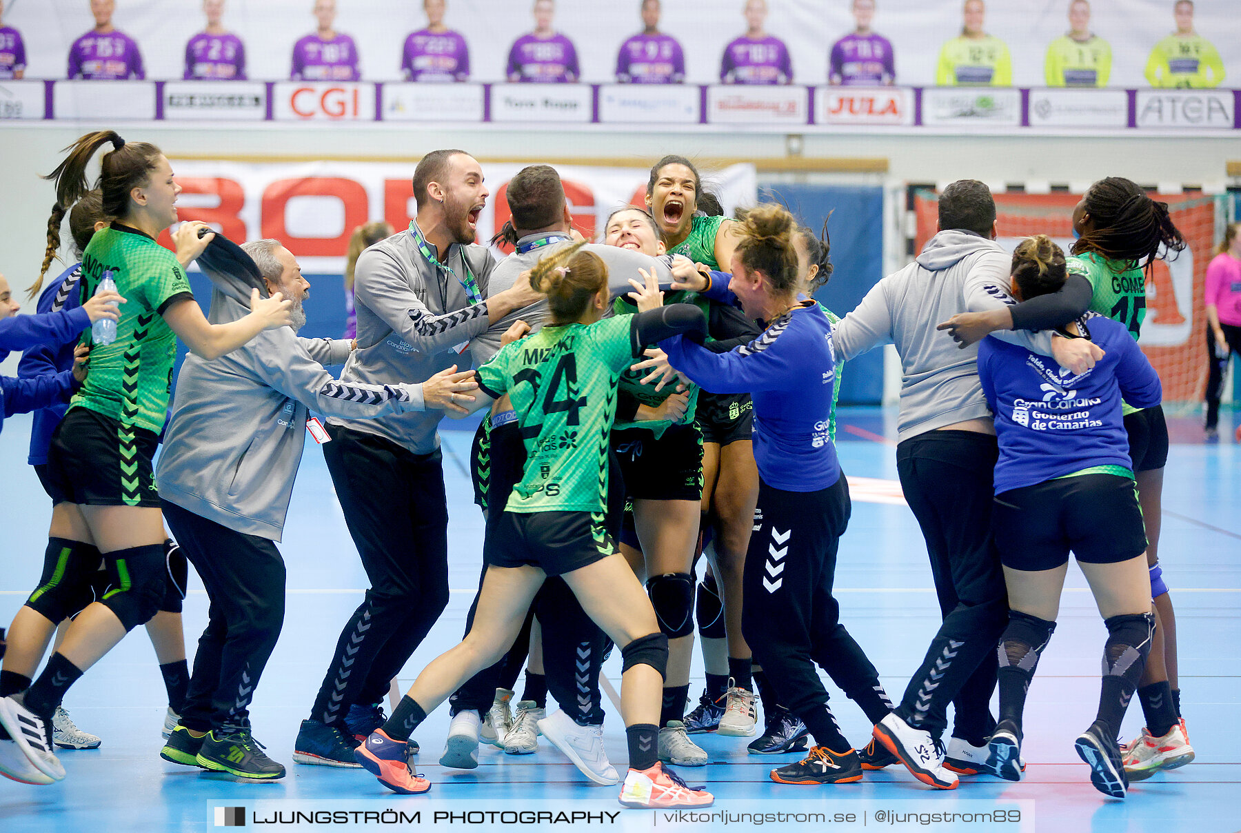 EHF European Cup Skara HF-Rocasa Gran Canaria 25-27,dam,Skara Idrottshall,Skara,Sverige,Handboll,,2021,324541