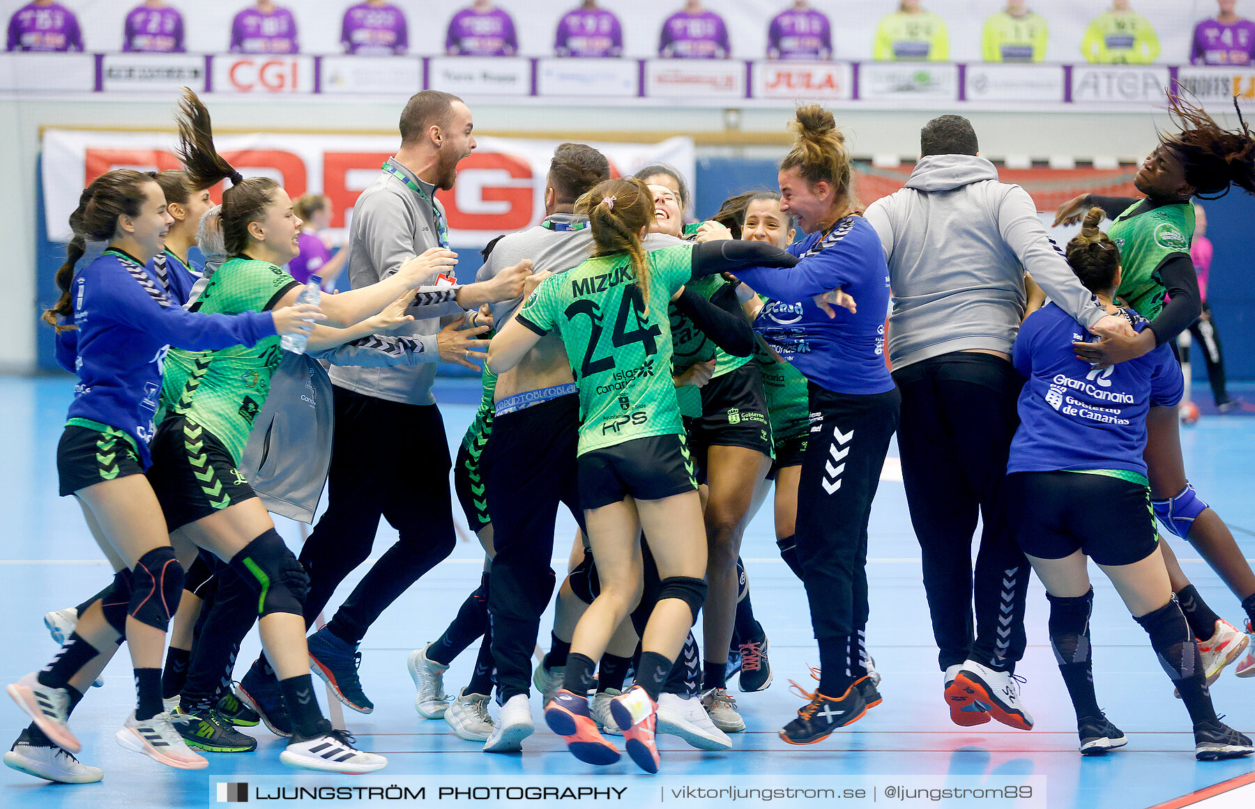 EHF European Cup Skara HF-Rocasa Gran Canaria 25-27,dam,Skara Idrottshall,Skara,Sverige,Handboll,,2021,324542