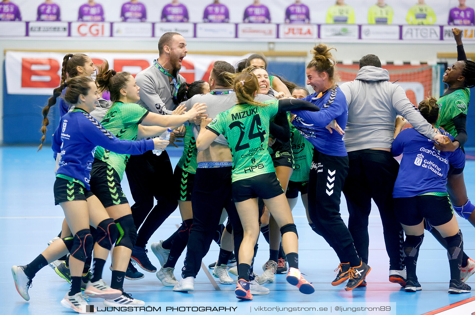 EHF European Cup Skara HF-Rocasa Gran Canaria 25-27,dam,Skara Idrottshall,Skara,Sverige,Handboll,,2021,324543