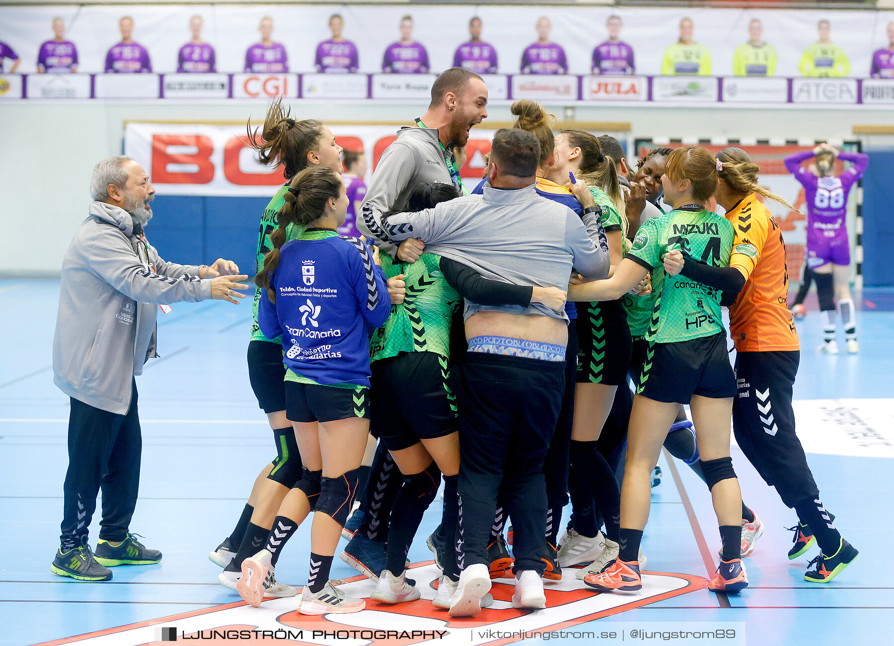 EHF European Cup Skara HF-Rocasa Gran Canaria 25-27,dam,Skara Idrottshall,Skara,Sverige,Handboll,,2021,324547