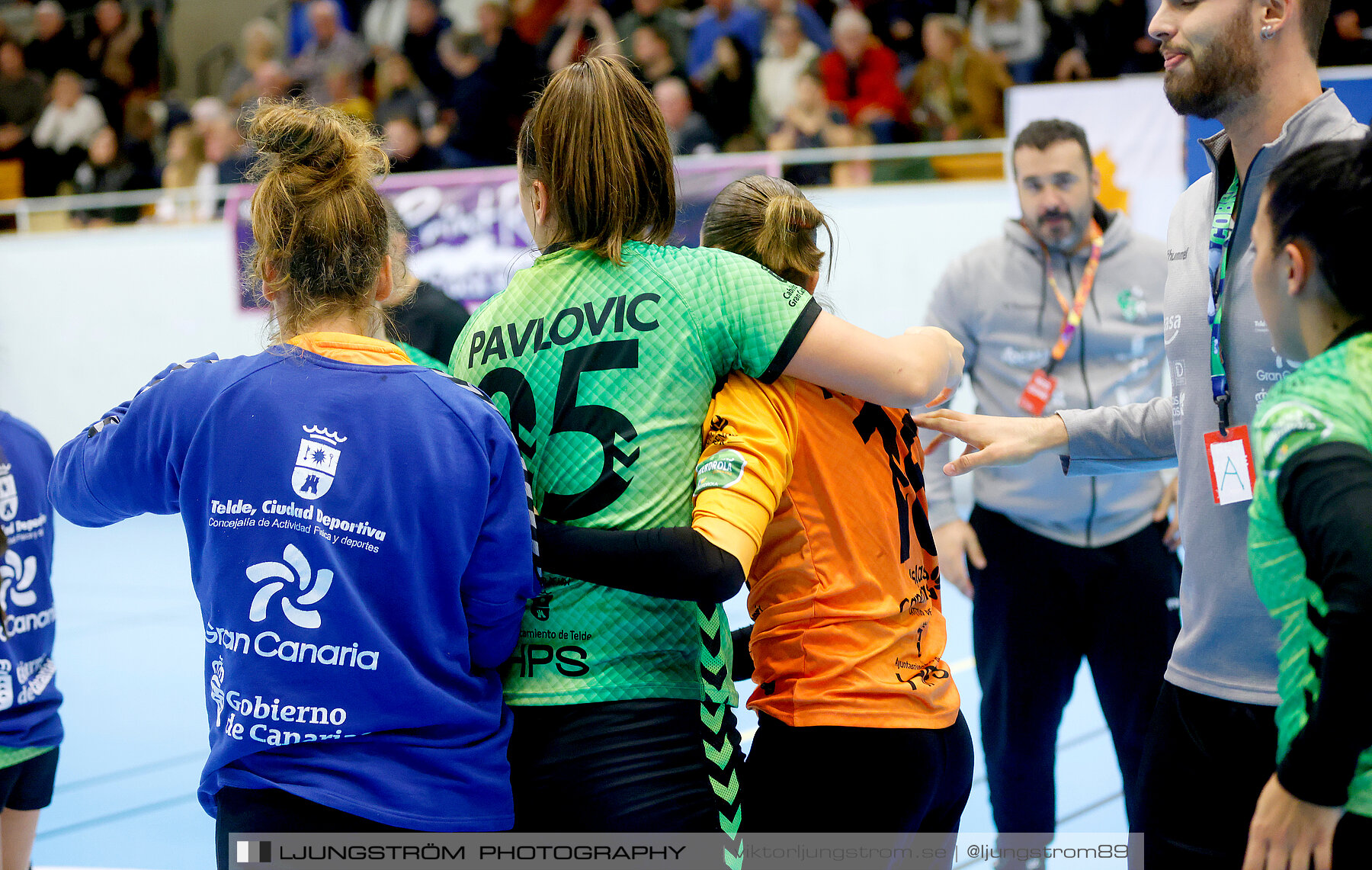 EHF European Cup Skara HF-Rocasa Gran Canaria 25-27,dam,Skara Idrottshall,Skara,Sverige,Handboll,,2021,324556