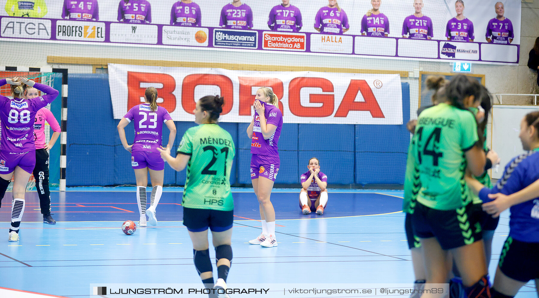 EHF European Cup Skara HF-Rocasa Gran Canaria 25-27,dam,Skara Idrottshall,Skara,Sverige,Handboll,,2021,324557