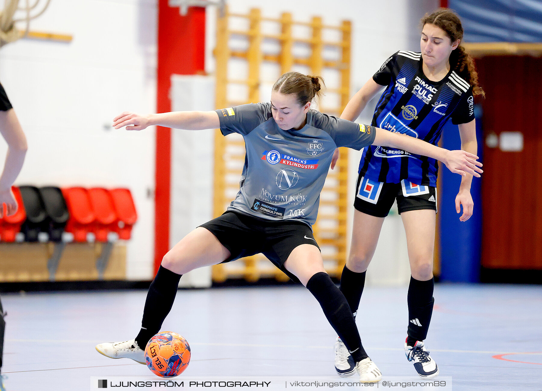 Dina-cupen 2024 FINAL Skövde KIK-Falköpings FC 1 0-1,dam,Idrottshallen,Töreboda,Sverige,Futsal,,2024,325536