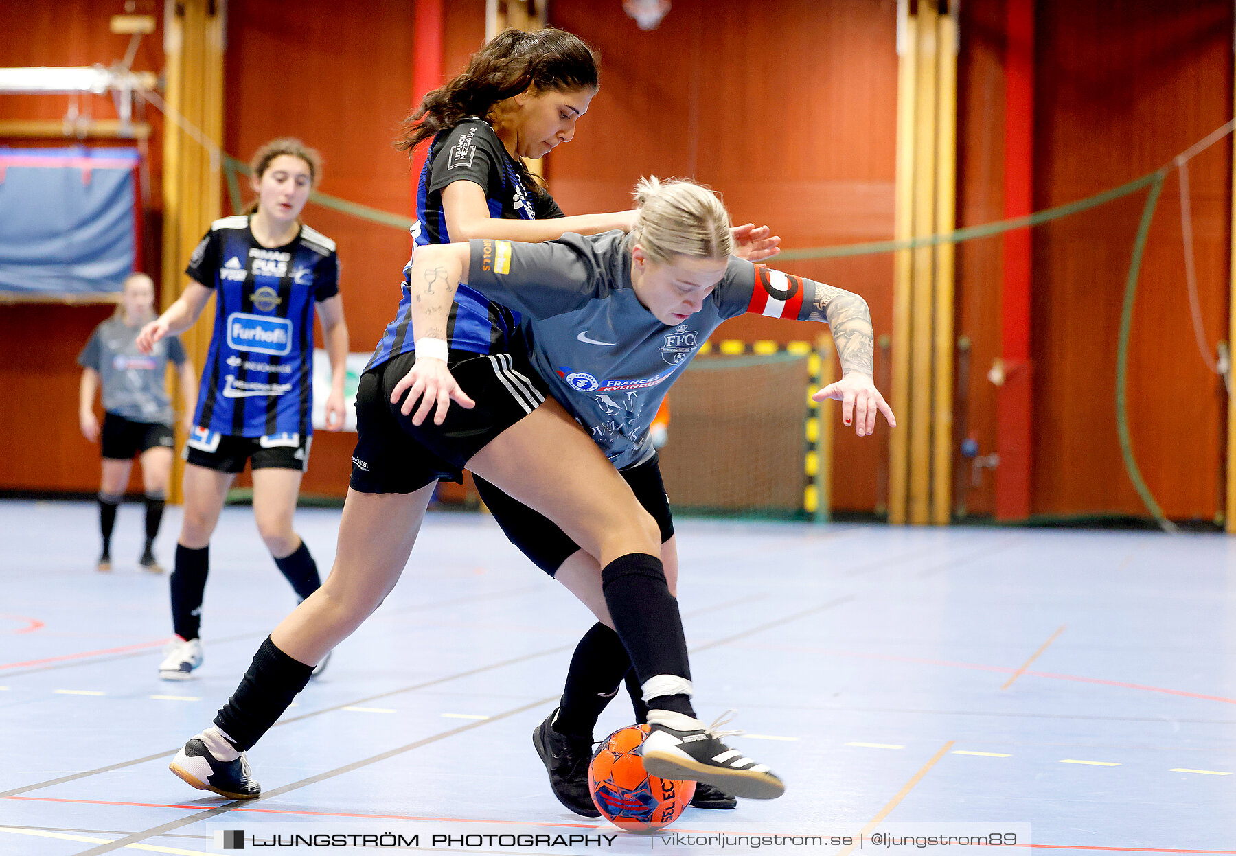 Dina-cupen 2024 FINAL Skövde KIK-Falköpings FC 1 0-1,dam,Idrottshallen,Töreboda,Sverige,Futsal,,2024,325543