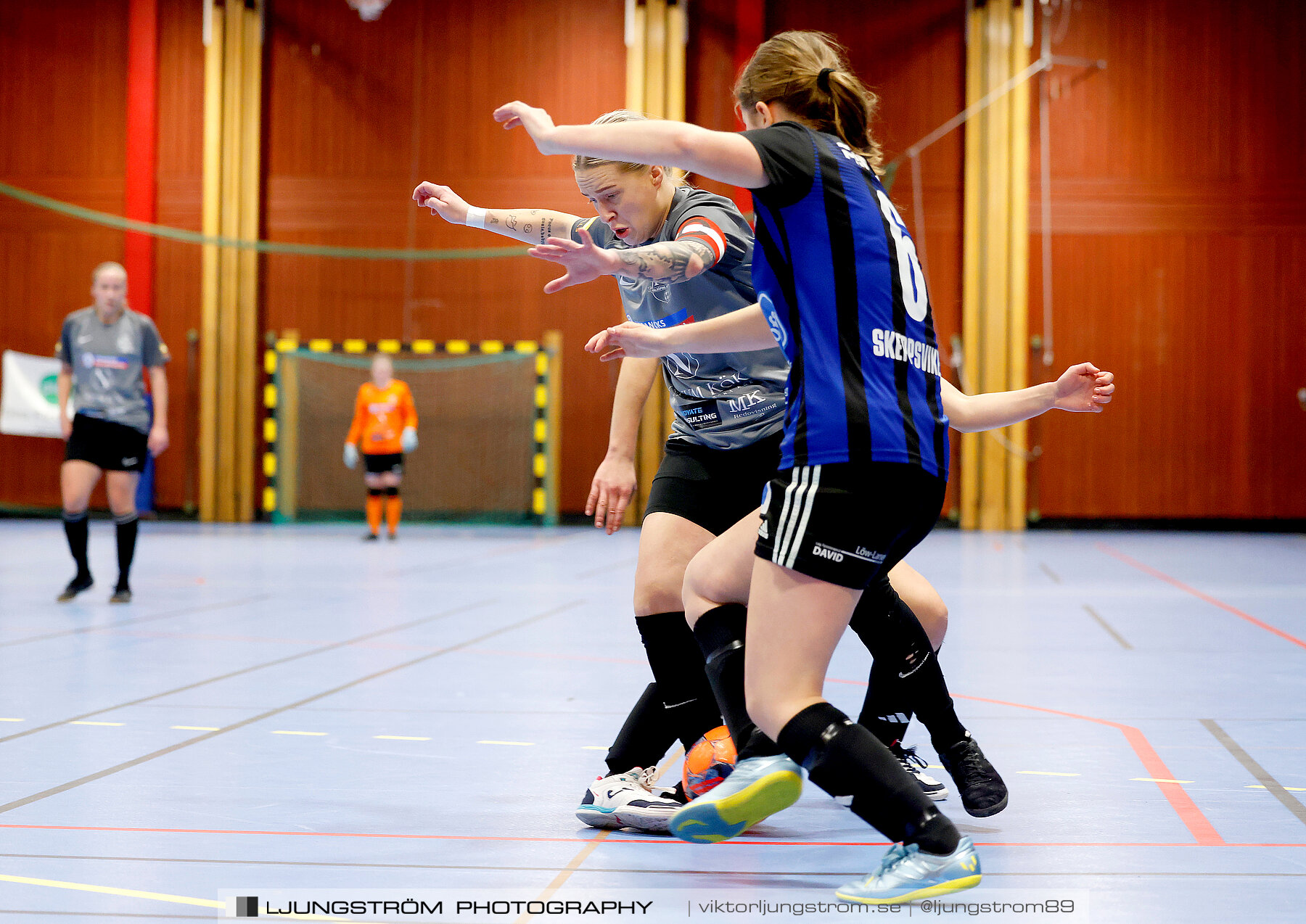 Dina-cupen 2024 FINAL Skövde KIK-Falköpings FC 1 0-1,dam,Idrottshallen,Töreboda,Sverige,Futsal,,2024,325558