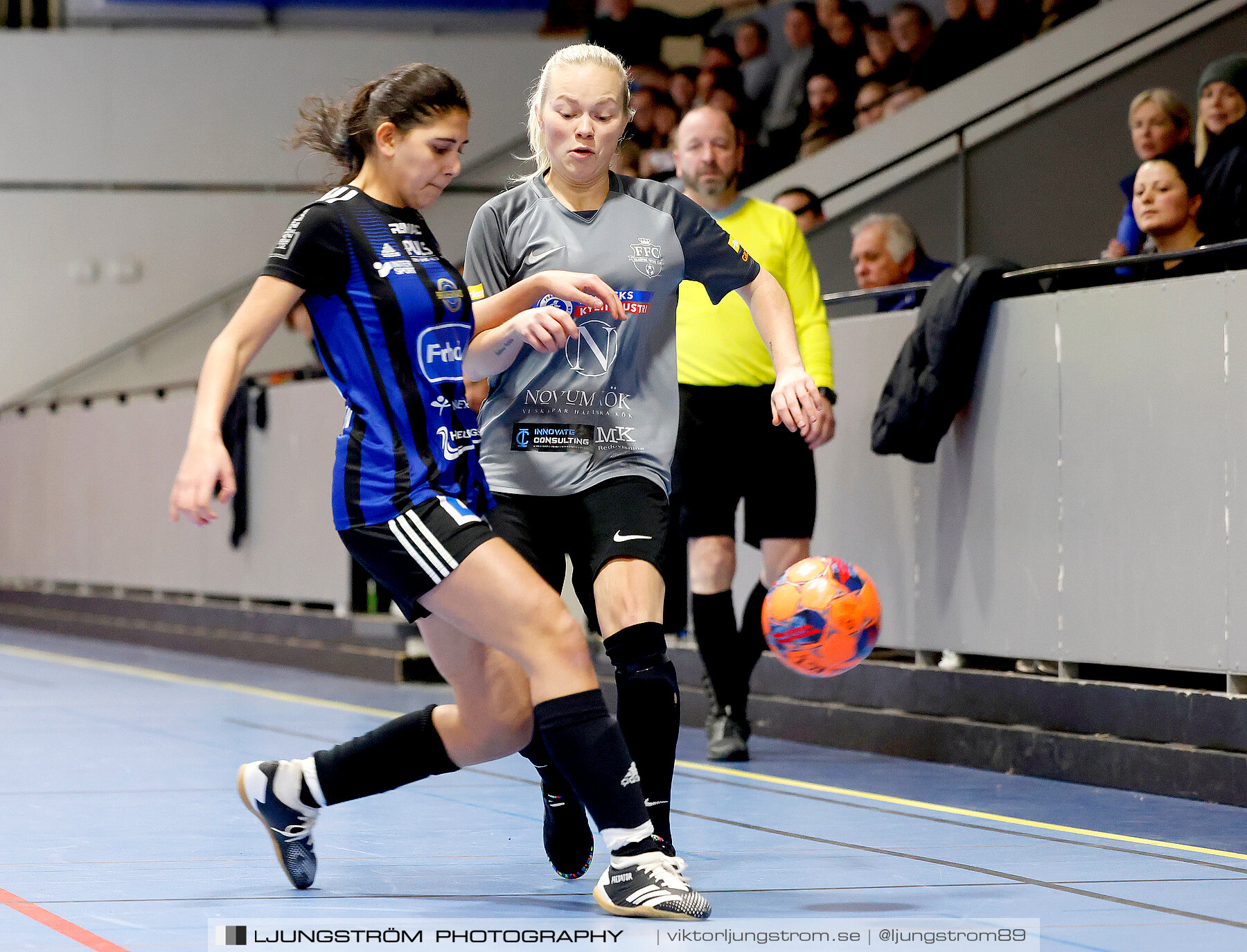 Dina-cupen 2024 FINAL Skövde KIK-Falköpings FC 1 0-1,dam,Idrottshallen,Töreboda,Sverige,Futsal,,2024,325560