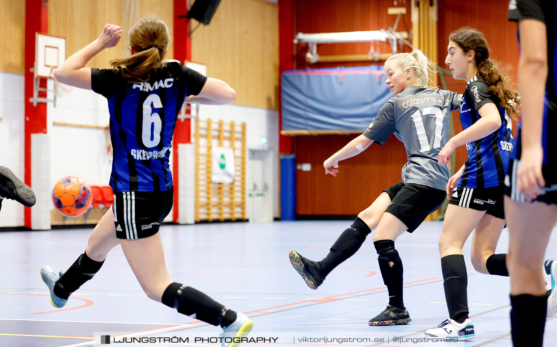Dina-cupen 2024 FINAL Skövde KIK-Falköpings FC 1 0-1,dam,Idrottshallen,Töreboda,Sverige,Futsal,,2024,325563