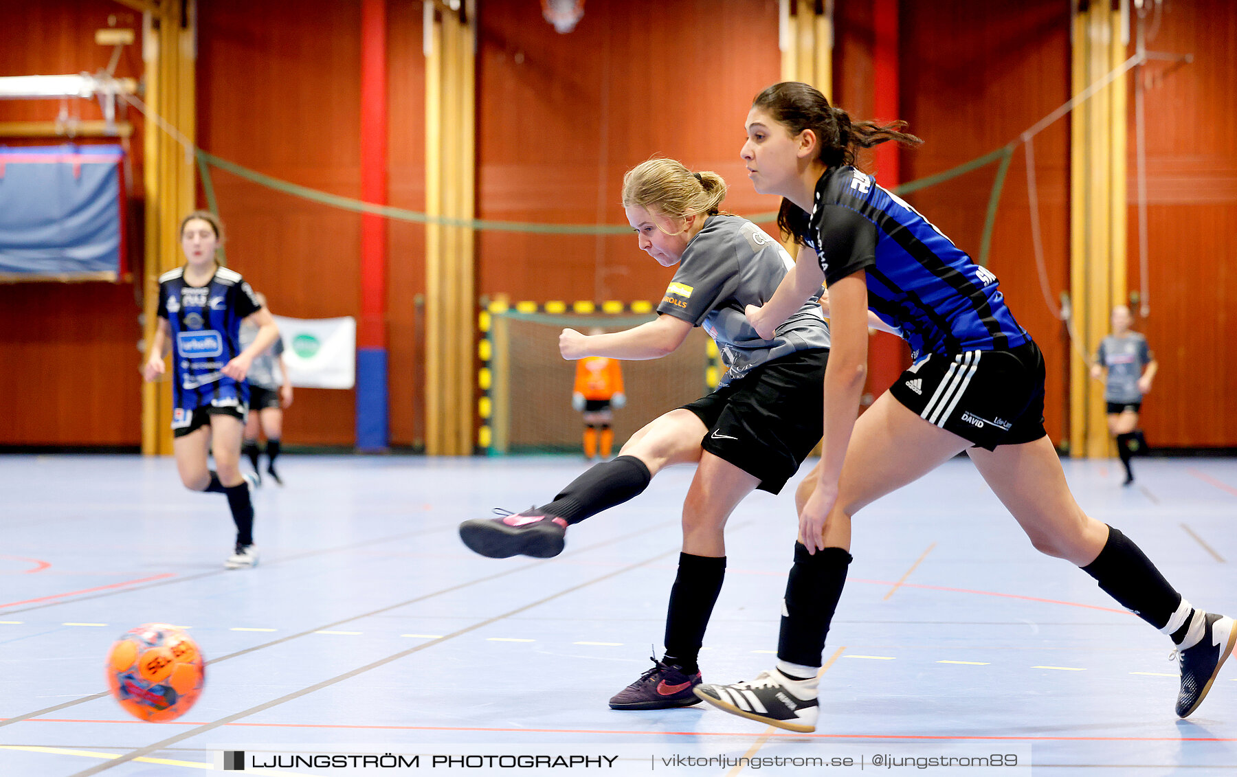 Dina-cupen 2024 FINAL Skövde KIK-Falköpings FC 1 0-1,dam,Idrottshallen,Töreboda,Sverige,Futsal,,2024,325572