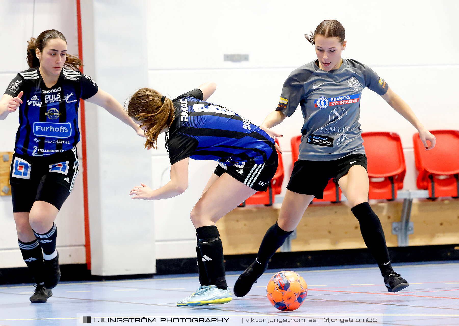 Dina-cupen 2024 FINAL Skövde KIK-Falköpings FC 1 0-1,dam,Idrottshallen,Töreboda,Sverige,Futsal,,2024,325588