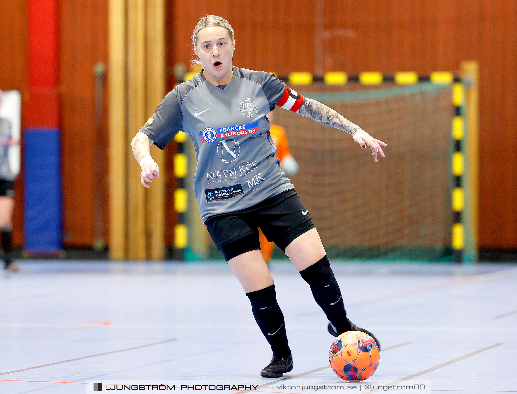 Dina-cupen 2024 FINAL Skövde KIK-Falköpings FC 1 0-1,dam,Idrottshallen,Töreboda,Sverige,Futsal,,2024,325591