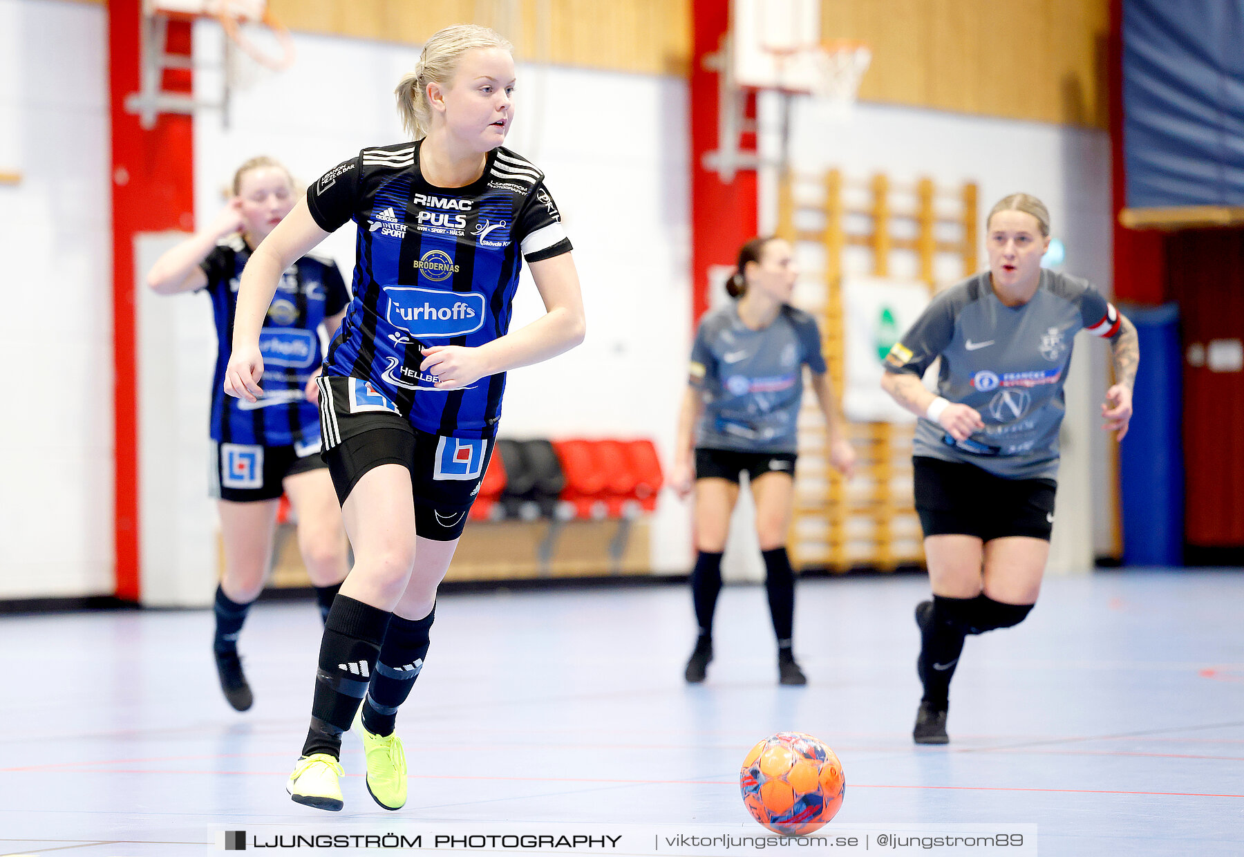 Dina-cupen 2024 FINAL Skövde KIK-Falköpings FC 1 0-1,dam,Idrottshallen,Töreboda,Sverige,Futsal,,2024,325594