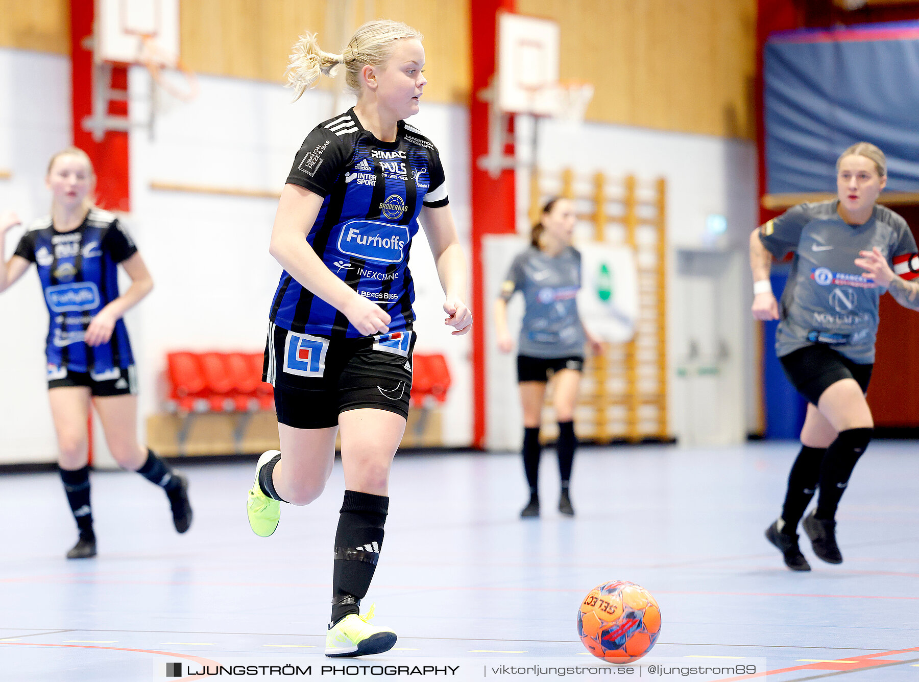 Dina-cupen 2024 FINAL Skövde KIK-Falköpings FC 1 0-1,dam,Idrottshallen,Töreboda,Sverige,Futsal,,2024,325595