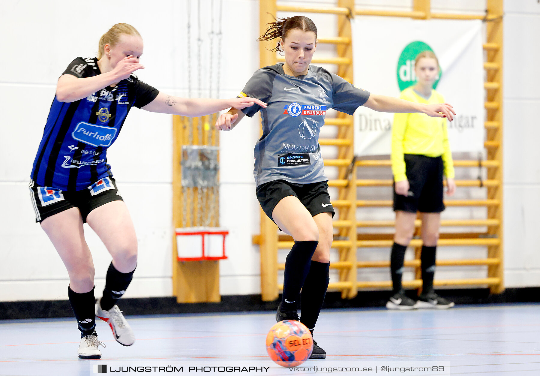 Dina-cupen 2024 FINAL Skövde KIK-Falköpings FC 1 0-1,dam,Idrottshallen,Töreboda,Sverige,Futsal,,2024,325596