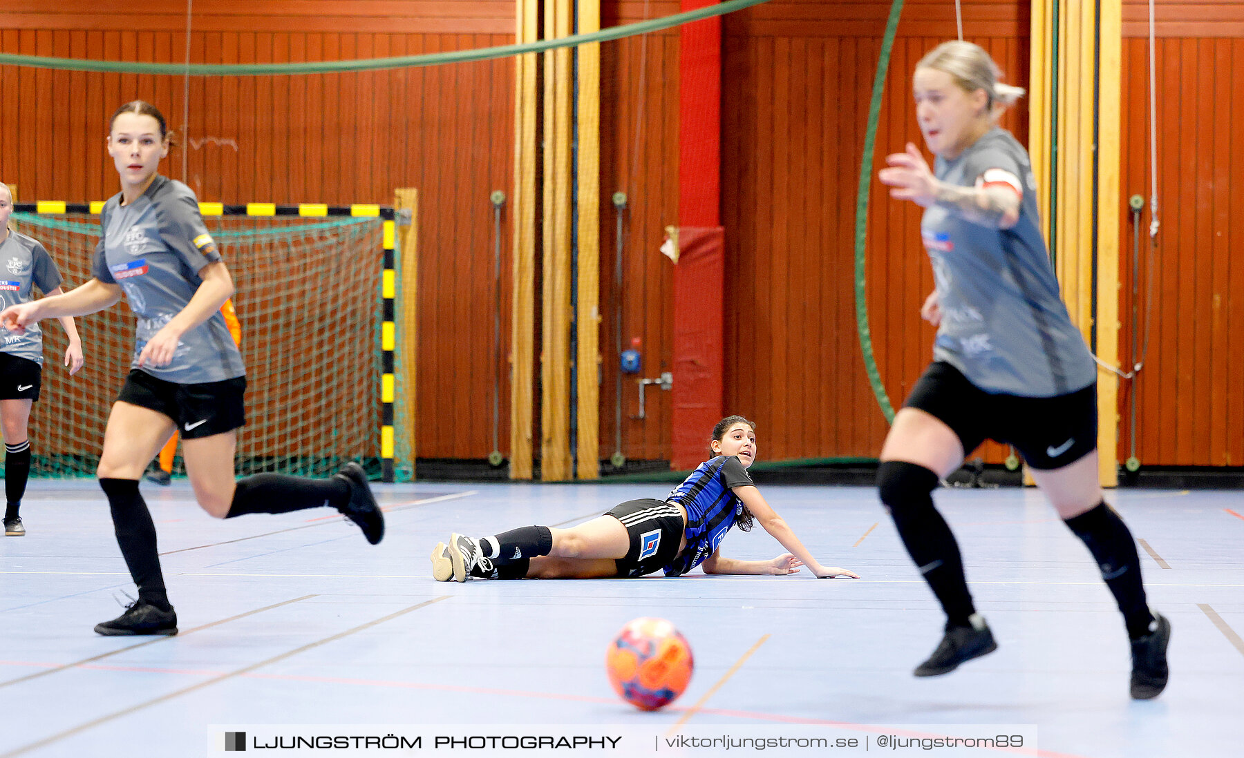 Dina-cupen 2024 FINAL Skövde KIK-Falköpings FC 1 0-1,dam,Idrottshallen,Töreboda,Sverige,Futsal,,2024,325607