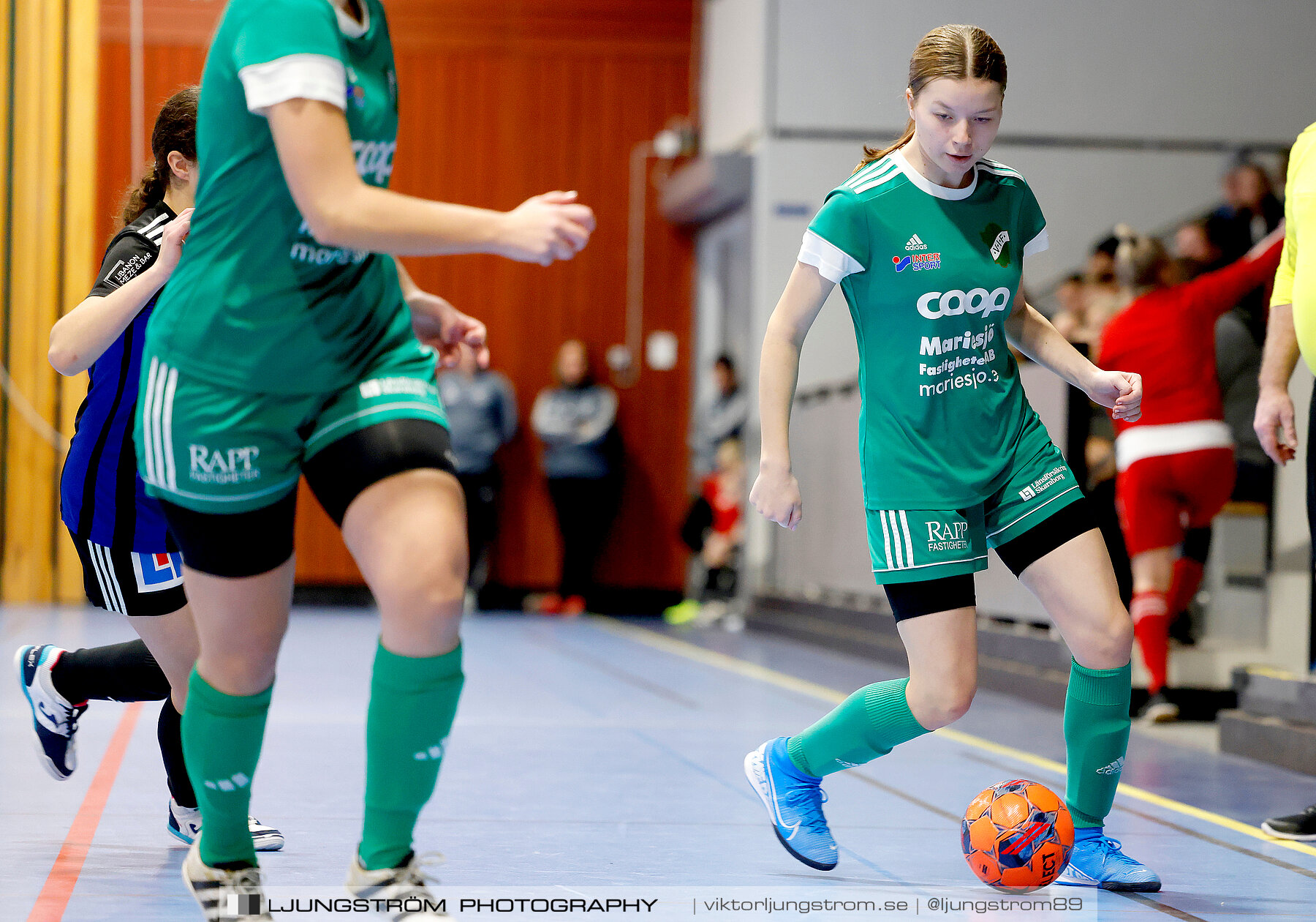 Dina-cupen 2024 Våmbs IF-Skövde KIK 0-2,dam,Idrottshallen,Töreboda,Sverige,Futsal,,2024,325616