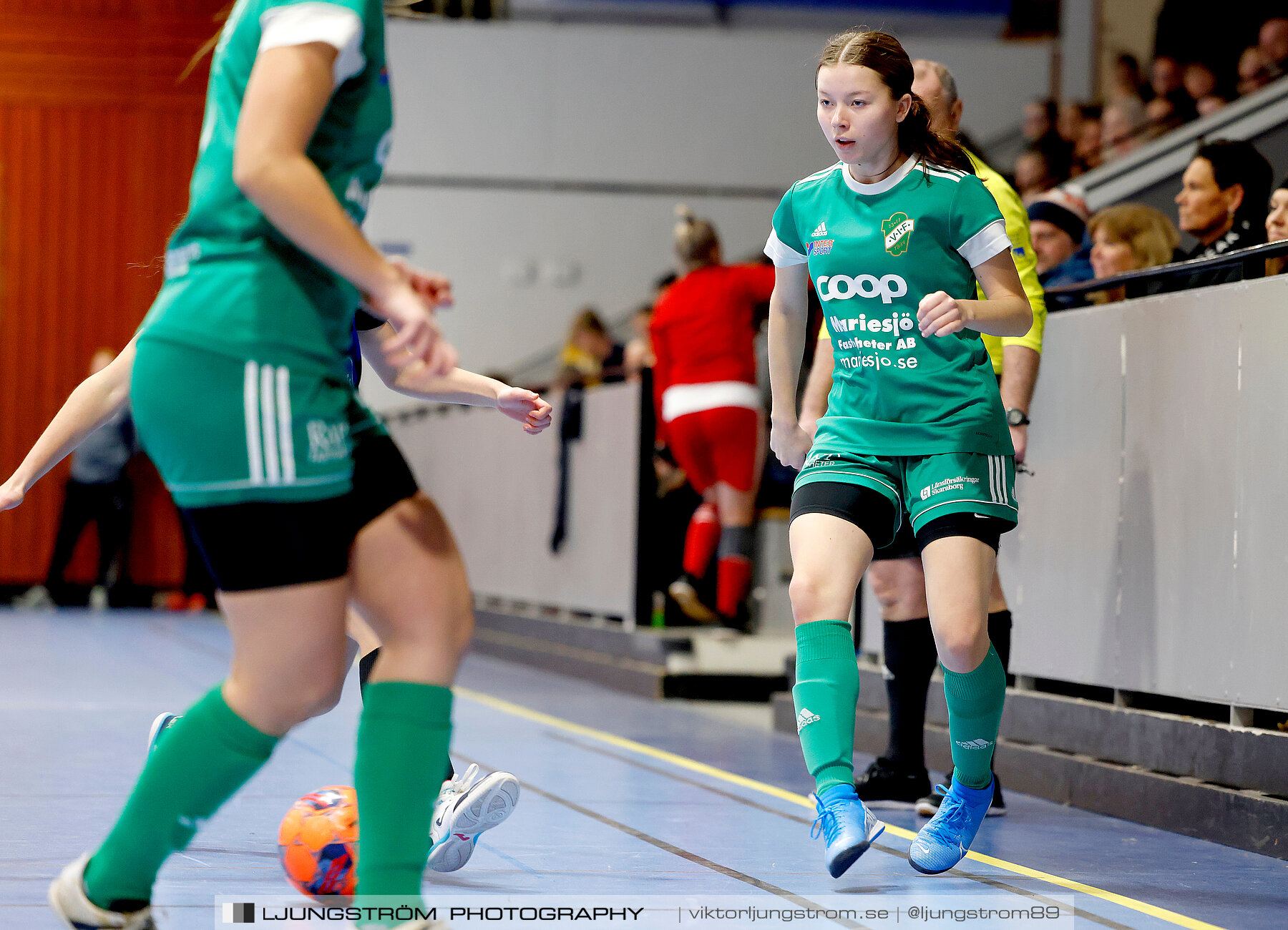 Dina-cupen 2024 Våmbs IF-Skövde KIK 0-2,dam,Idrottshallen,Töreboda,Sverige,Futsal,,2024,325617