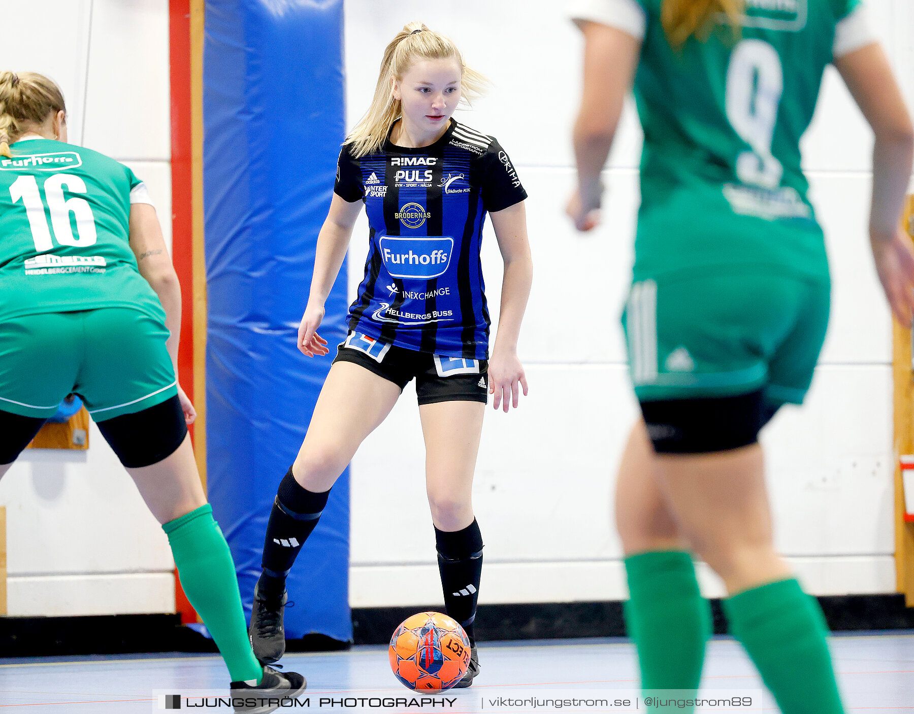 Dina-cupen 2024 Våmbs IF-Skövde KIK 0-2,dam,Idrottshallen,Töreboda,Sverige,Futsal,,2024,325634