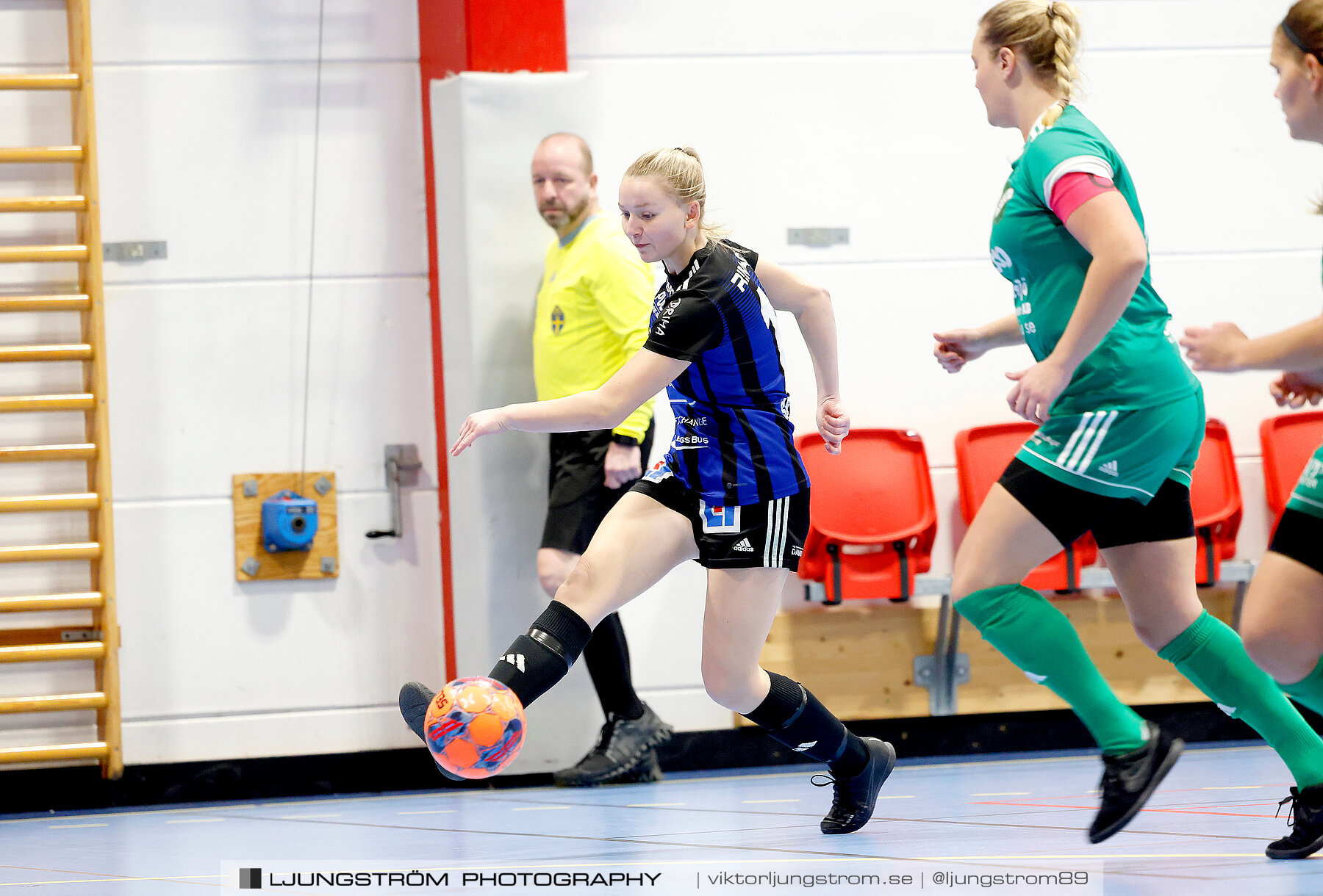 Dina-cupen 2024 Våmbs IF-Skövde KIK 0-2,dam,Idrottshallen,Töreboda,Sverige,Futsal,,2024,325636