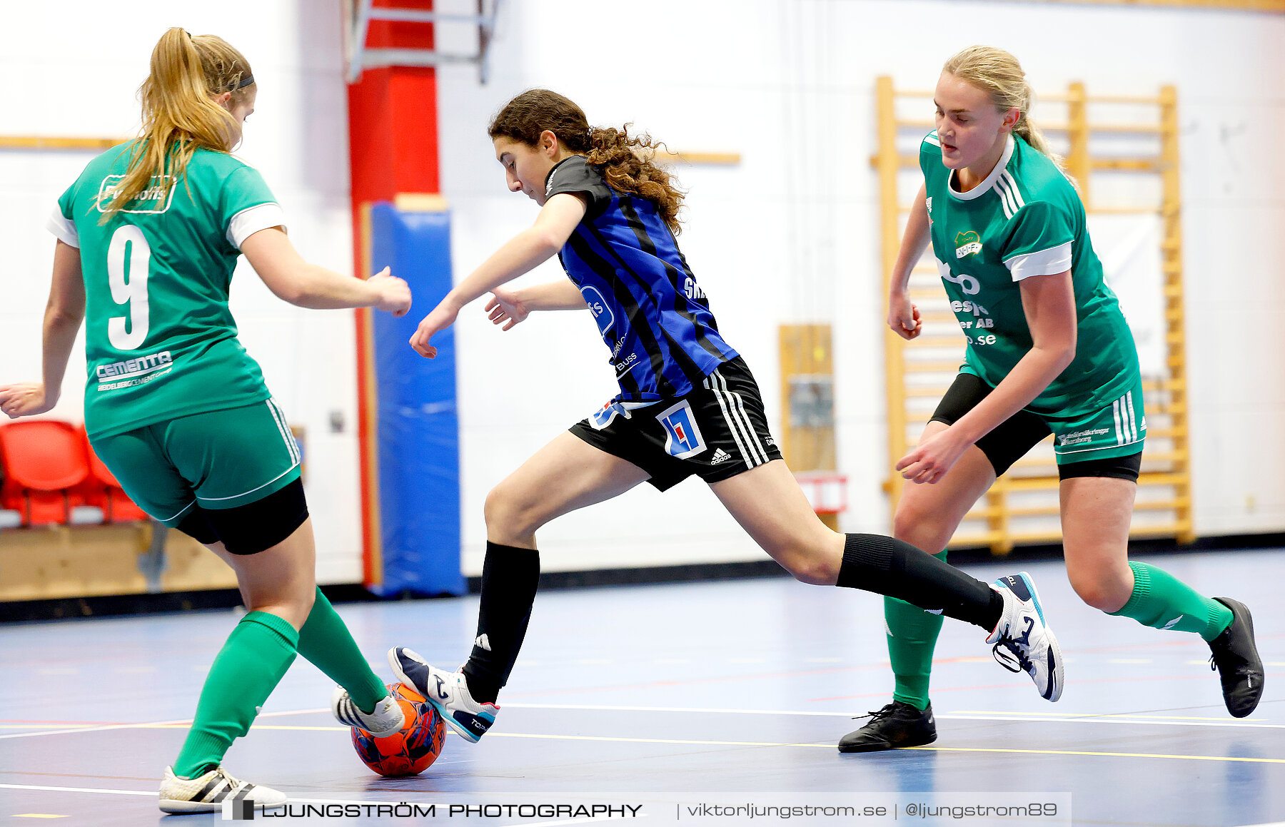 Dina-cupen 2024 Våmbs IF-Skövde KIK 0-2,dam,Idrottshallen,Töreboda,Sverige,Futsal,,2024,325647