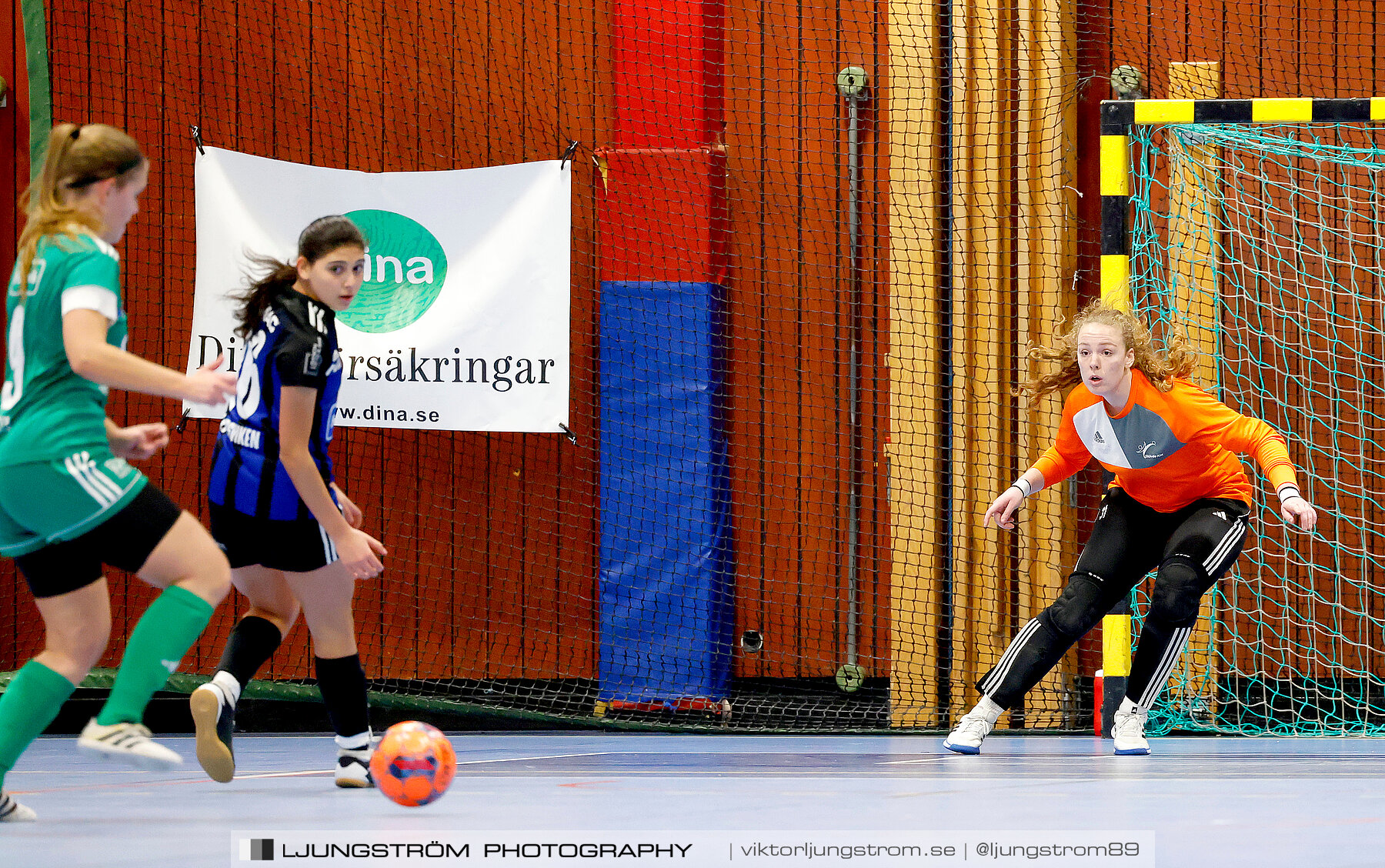 Dina-cupen 2024 Våmbs IF-Skövde KIK 0-2,dam,Idrottshallen,Töreboda,Sverige,Futsal,,2024,325657