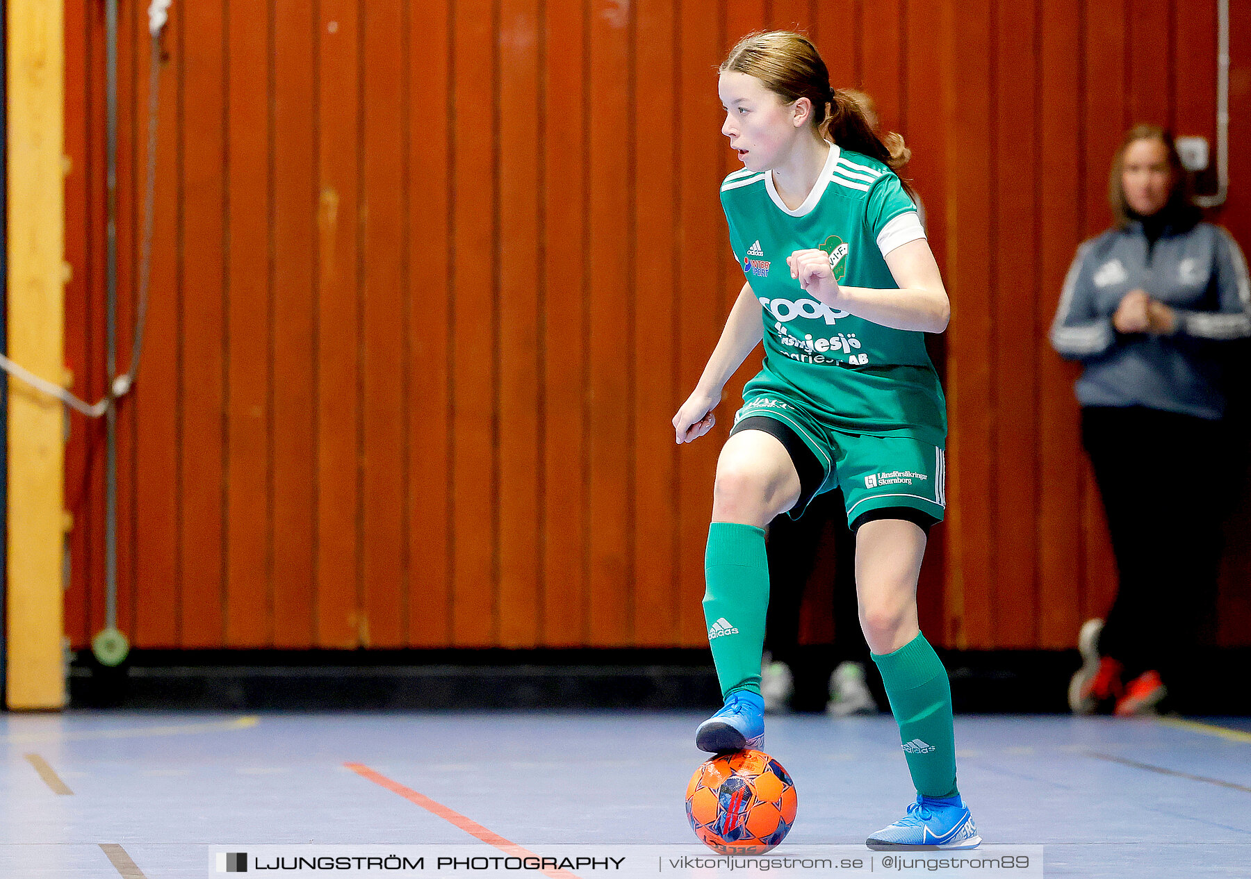 Dina-cupen 2024 Våmbs IF-Skövde KIK 0-2,dam,Idrottshallen,Töreboda,Sverige,Futsal,,2024,325681