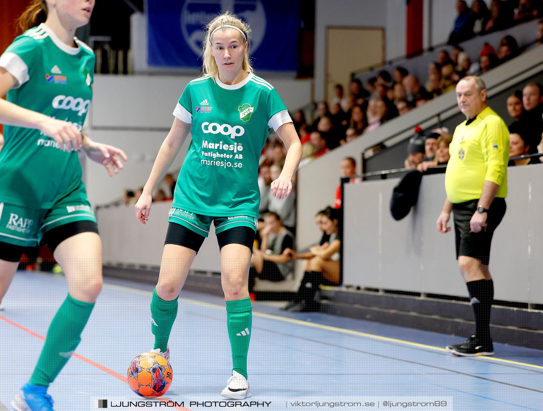 Dina-cupen 2024 Våmbs IF-Skövde KIK 0-2,dam,Idrottshallen,Töreboda,Sverige,Futsal,,2024,325693