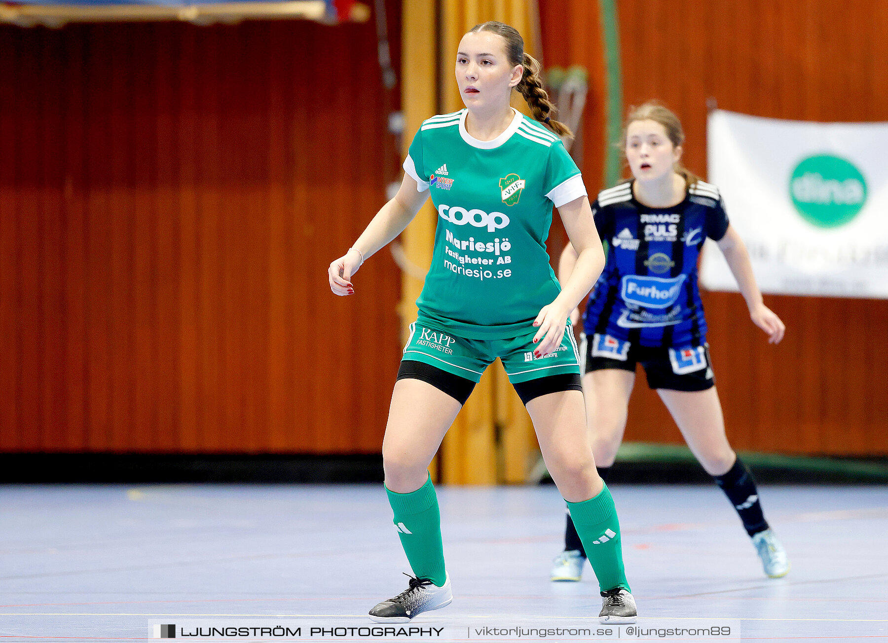 Dina-cupen 2024 Våmbs IF-Skövde KIK 0-2,dam,Idrottshallen,Töreboda,Sverige,Futsal,,2024,325695