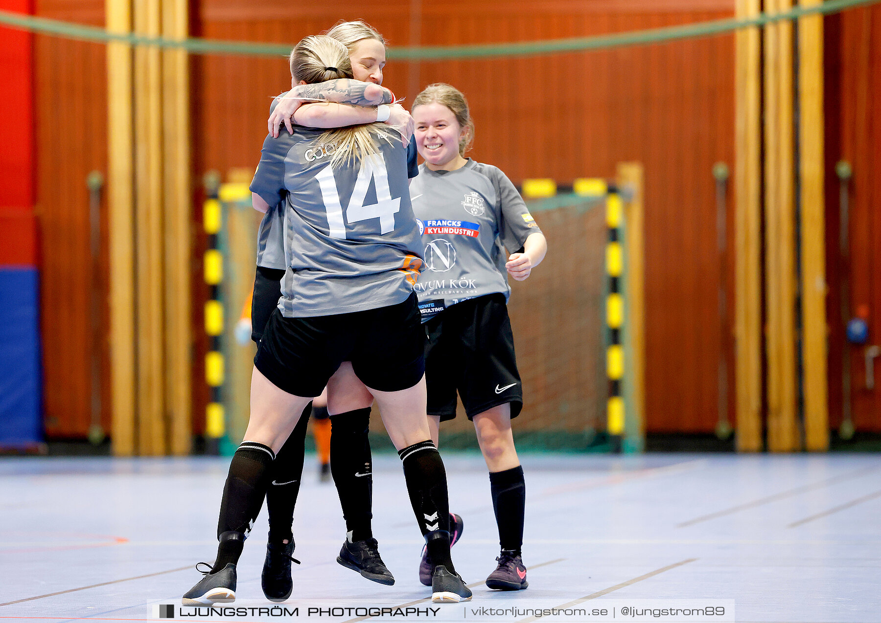 Dina-cupen 2024 FINAL Skövde KIK-Falköpings FC 1 0-1,dam,Idrottshallen,Töreboda,Sverige,Futsal,,2024,325712