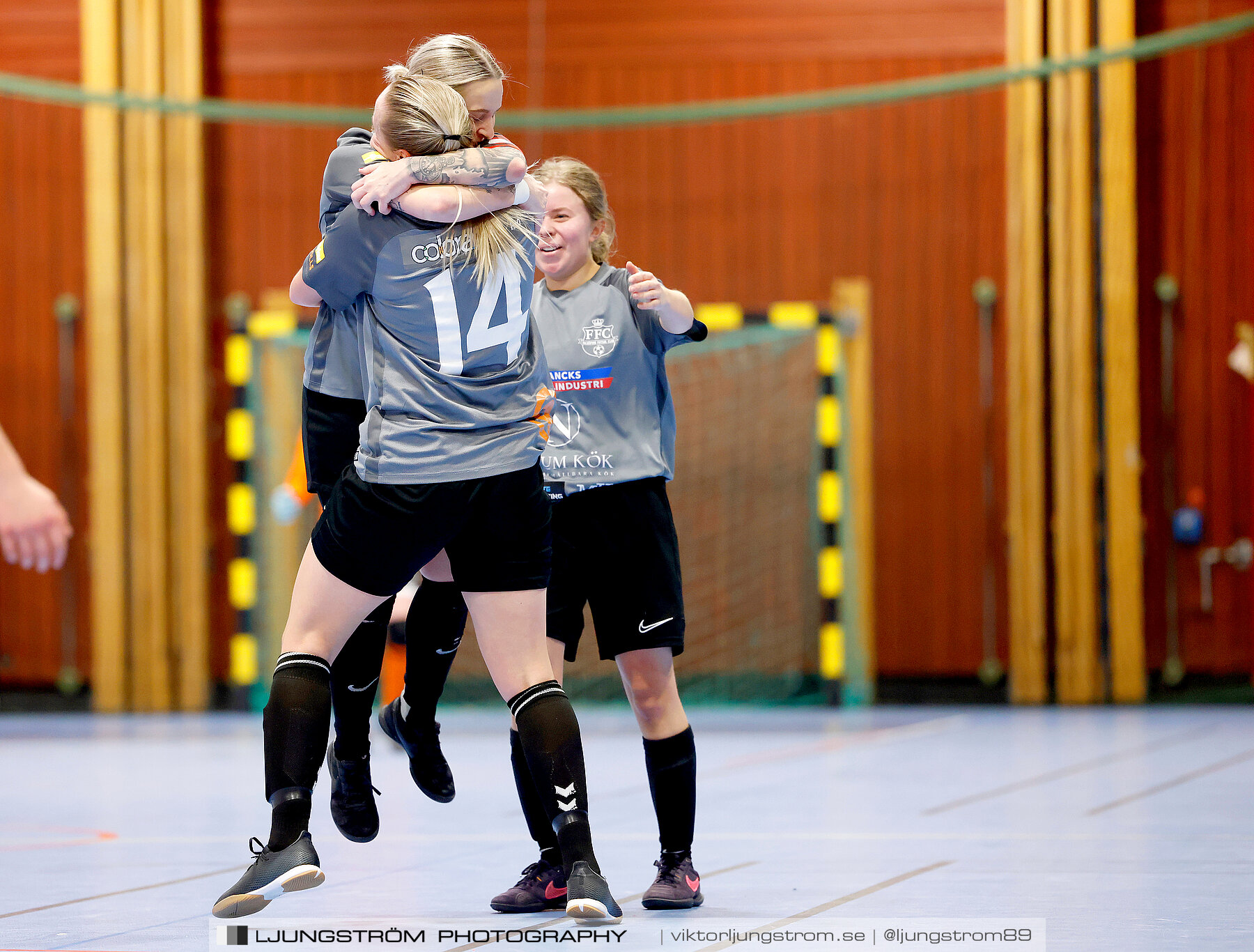 Dina-cupen 2024 FINAL Skövde KIK-Falköpings FC 1 0-1,dam,Idrottshallen,Töreboda,Sverige,Futsal,,2024,325713