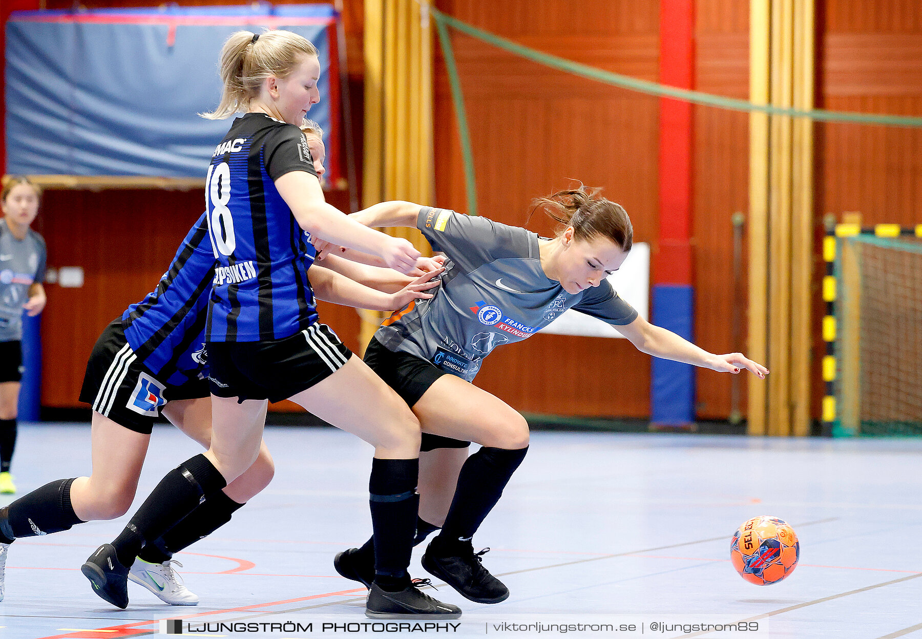 Dina-cupen 2024 FINAL Skövde KIK-Falköpings FC 1 0-1,dam,Idrottshallen,Töreboda,Sverige,Futsal,,2024,325719