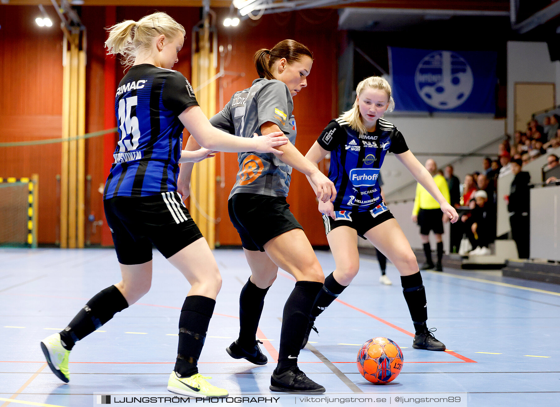 Dina-cupen 2024 FINAL Skövde KIK-Falköpings FC 1 0-1,dam,Idrottshallen,Töreboda,Sverige,Futsal,,2024,325720