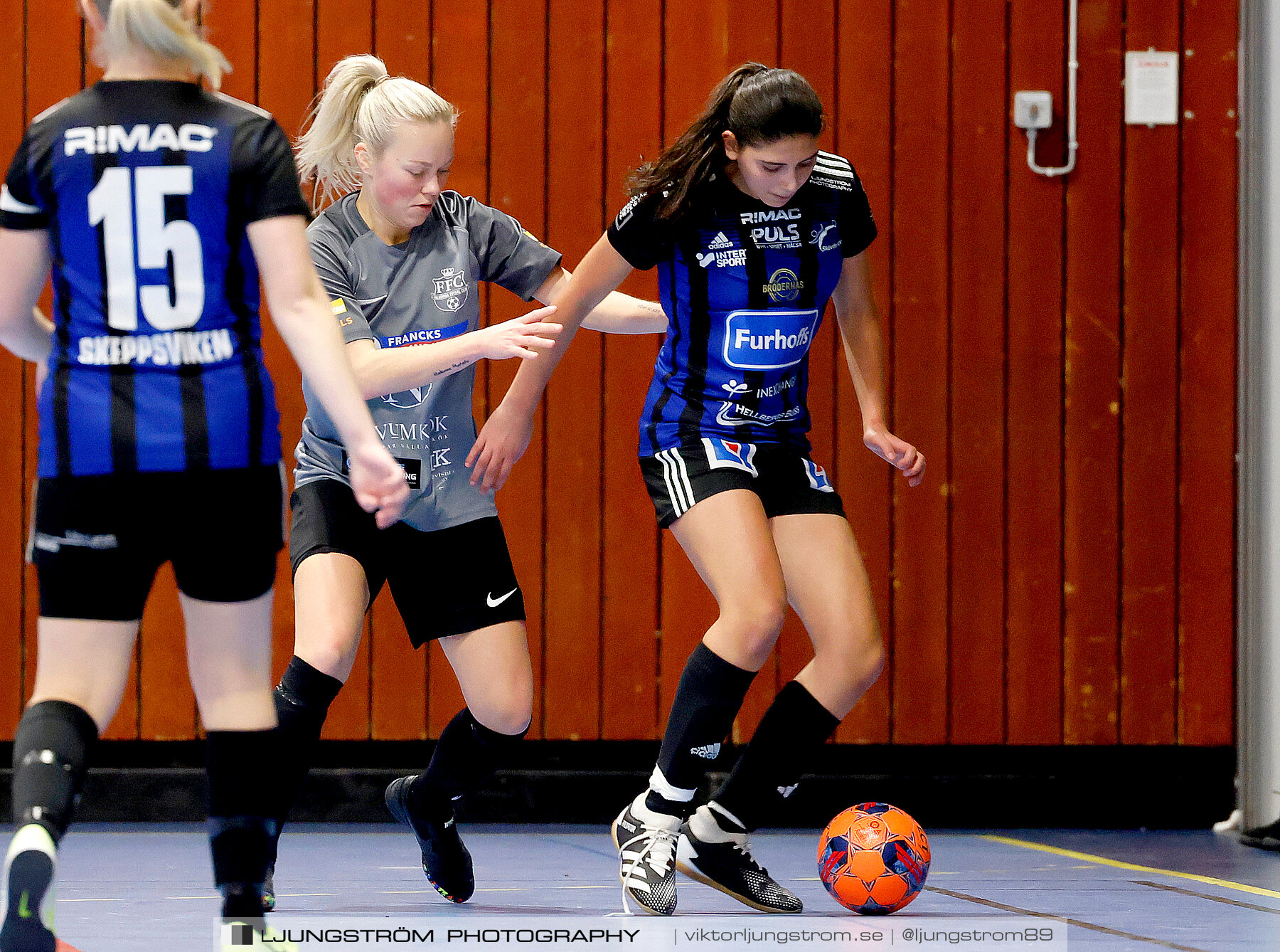 Dina-cupen 2024 FINAL Skövde KIK-Falköpings FC 1 0-1,dam,Idrottshallen,Töreboda,Sverige,Futsal,,2024,325724